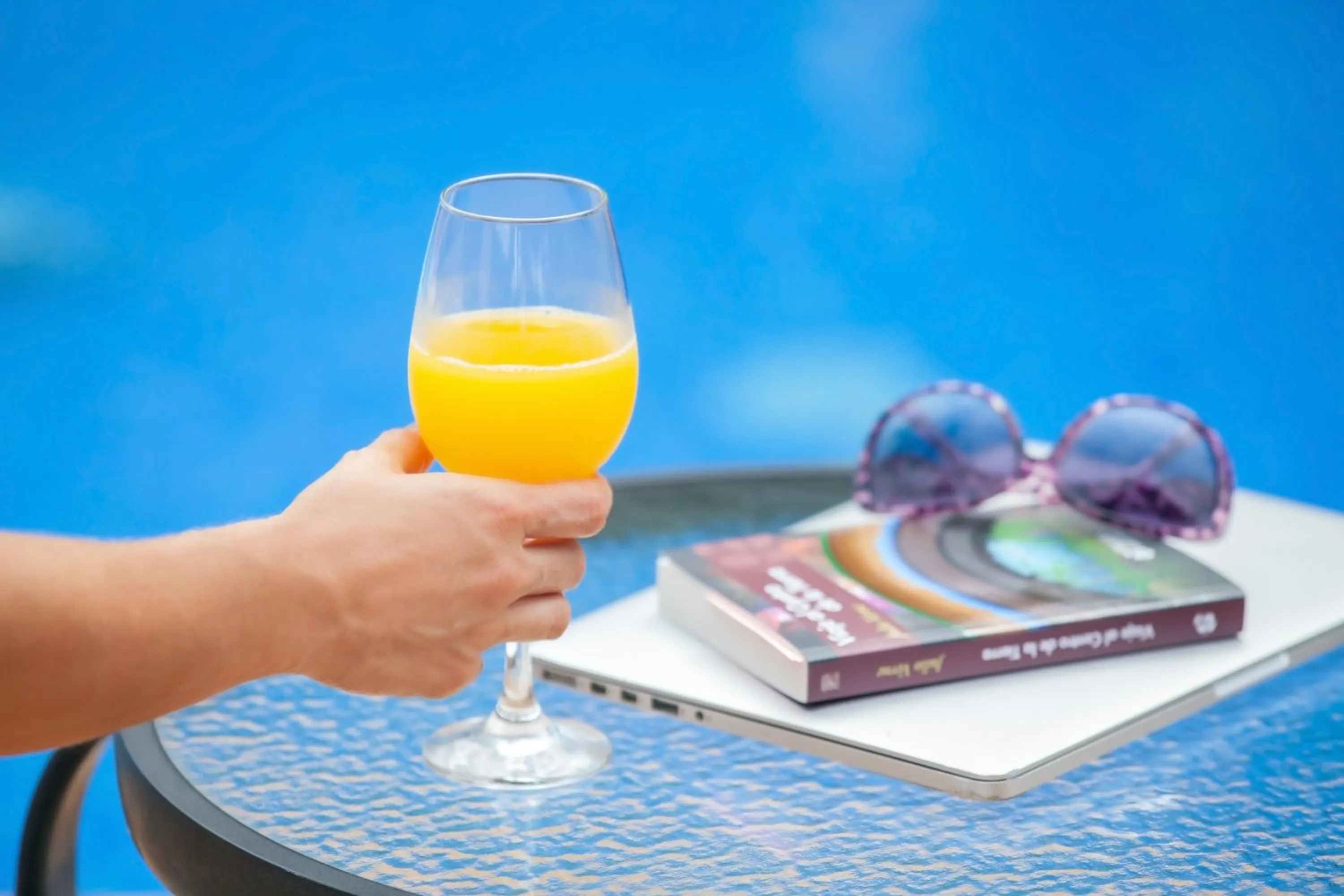 Swimming pool in Bungalows Ballena