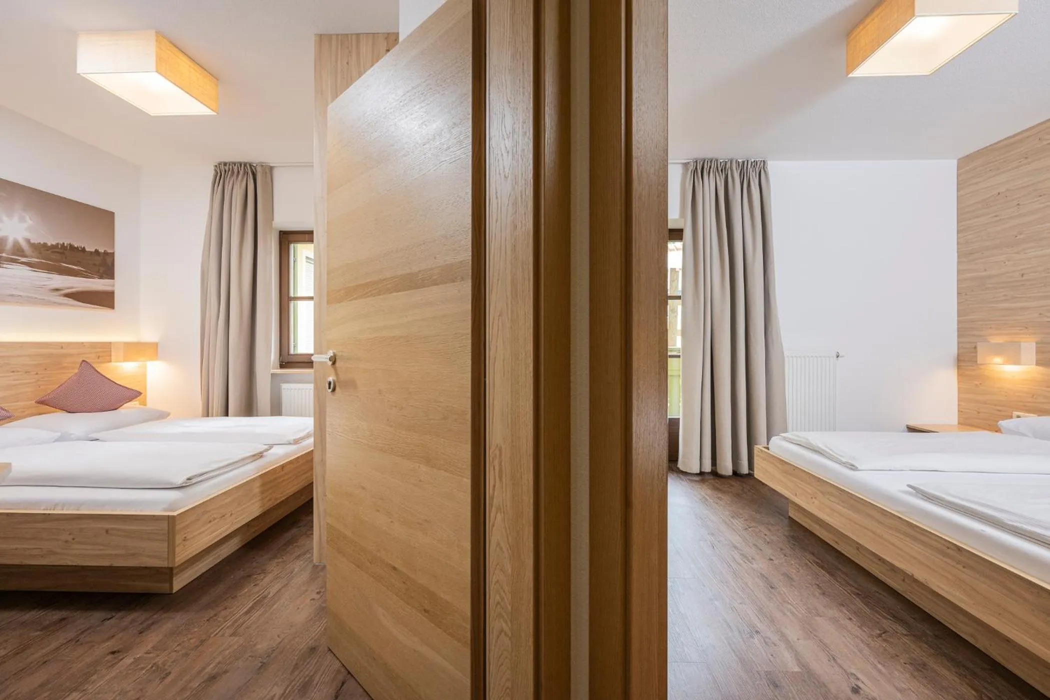 Bed in Hotel Anewandter