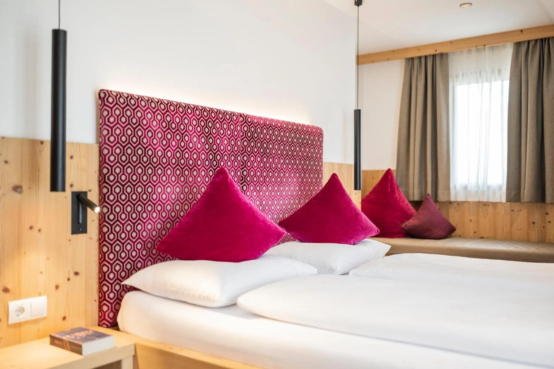 Bed in Hotel Anewandter