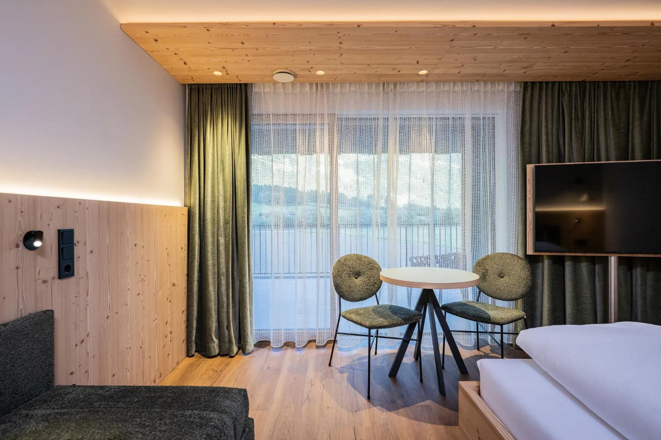 Bed in Hotel Anewandter