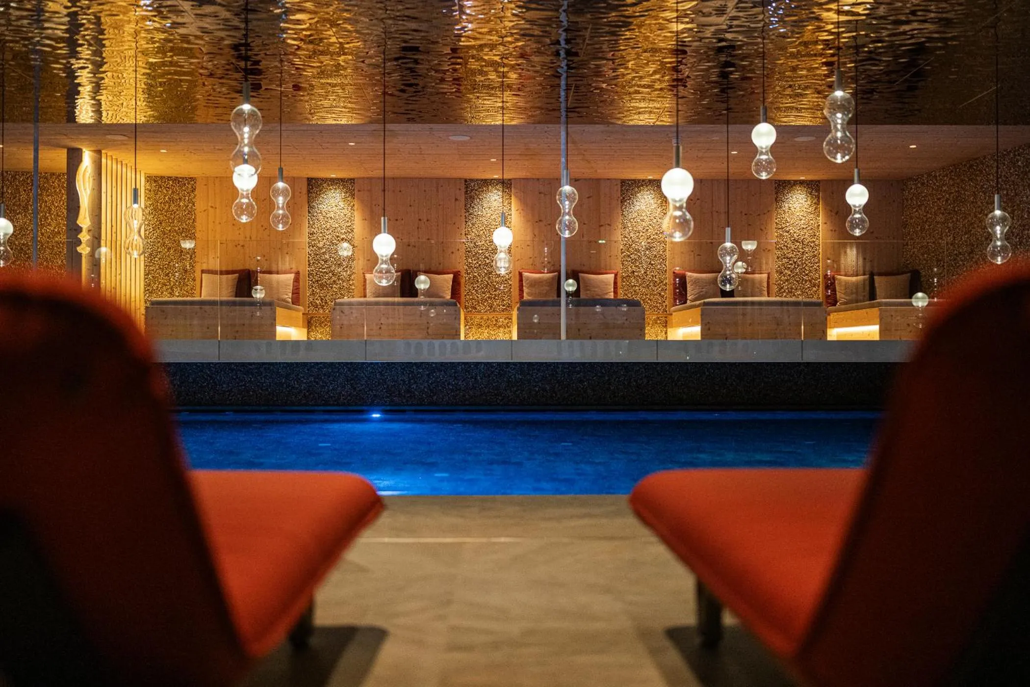 Pool view in Hotel Anewandter