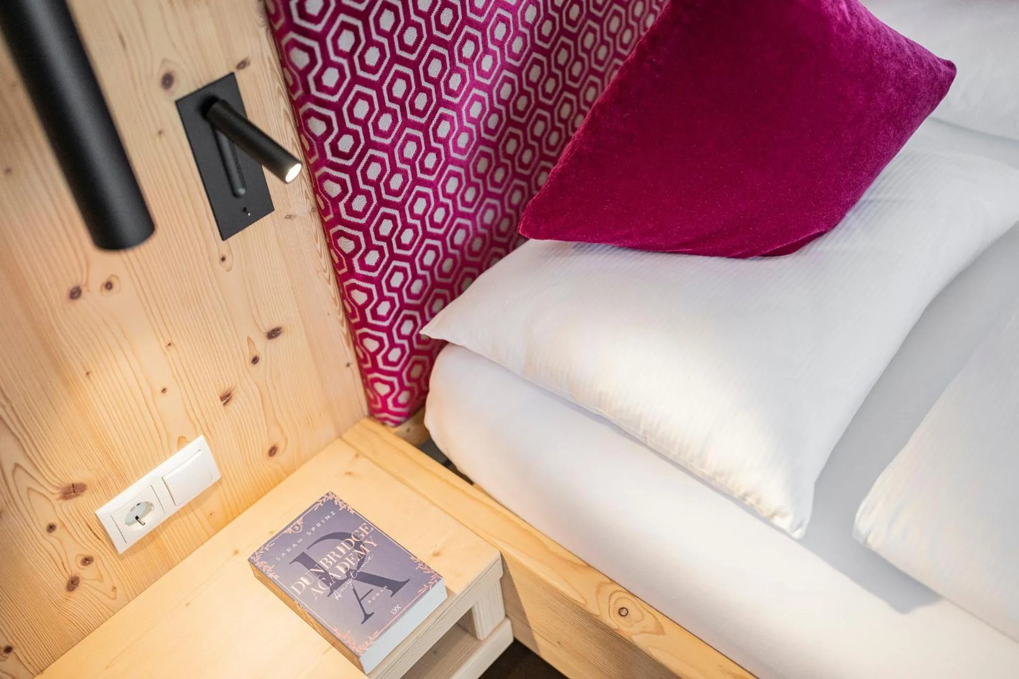 Bed in Hotel Anewandter