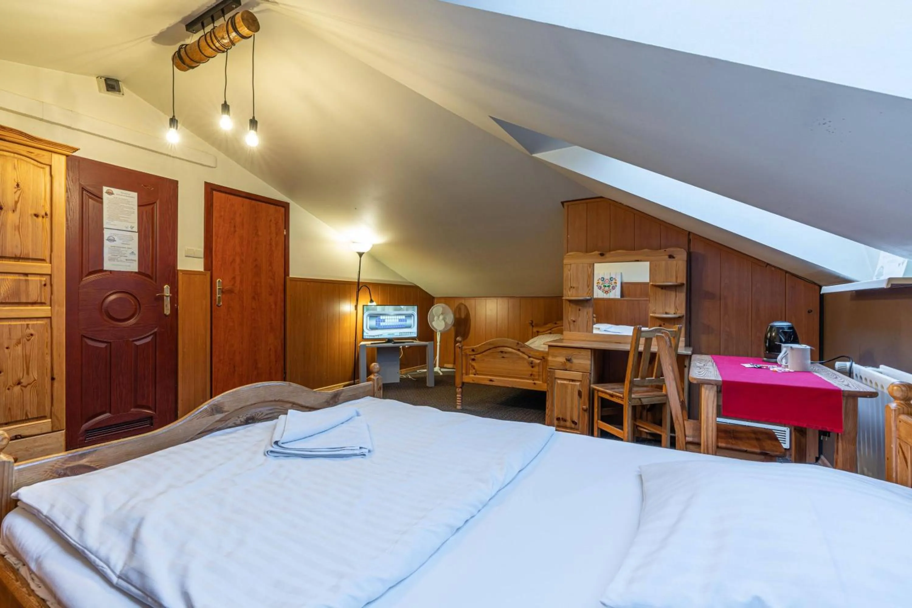 Bed in Pensjonat Beskidzki