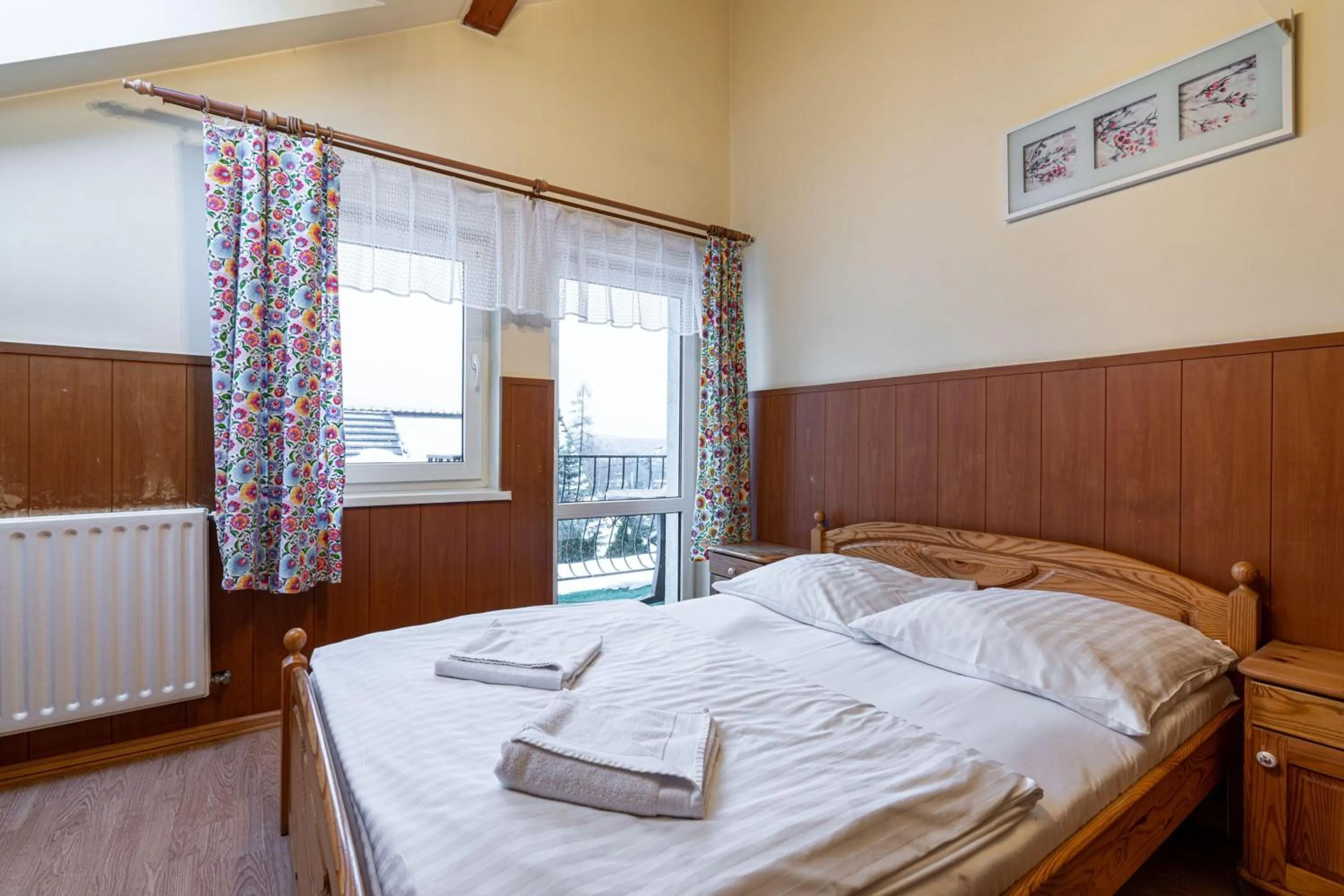 Bed in Pensjonat Beskidzki