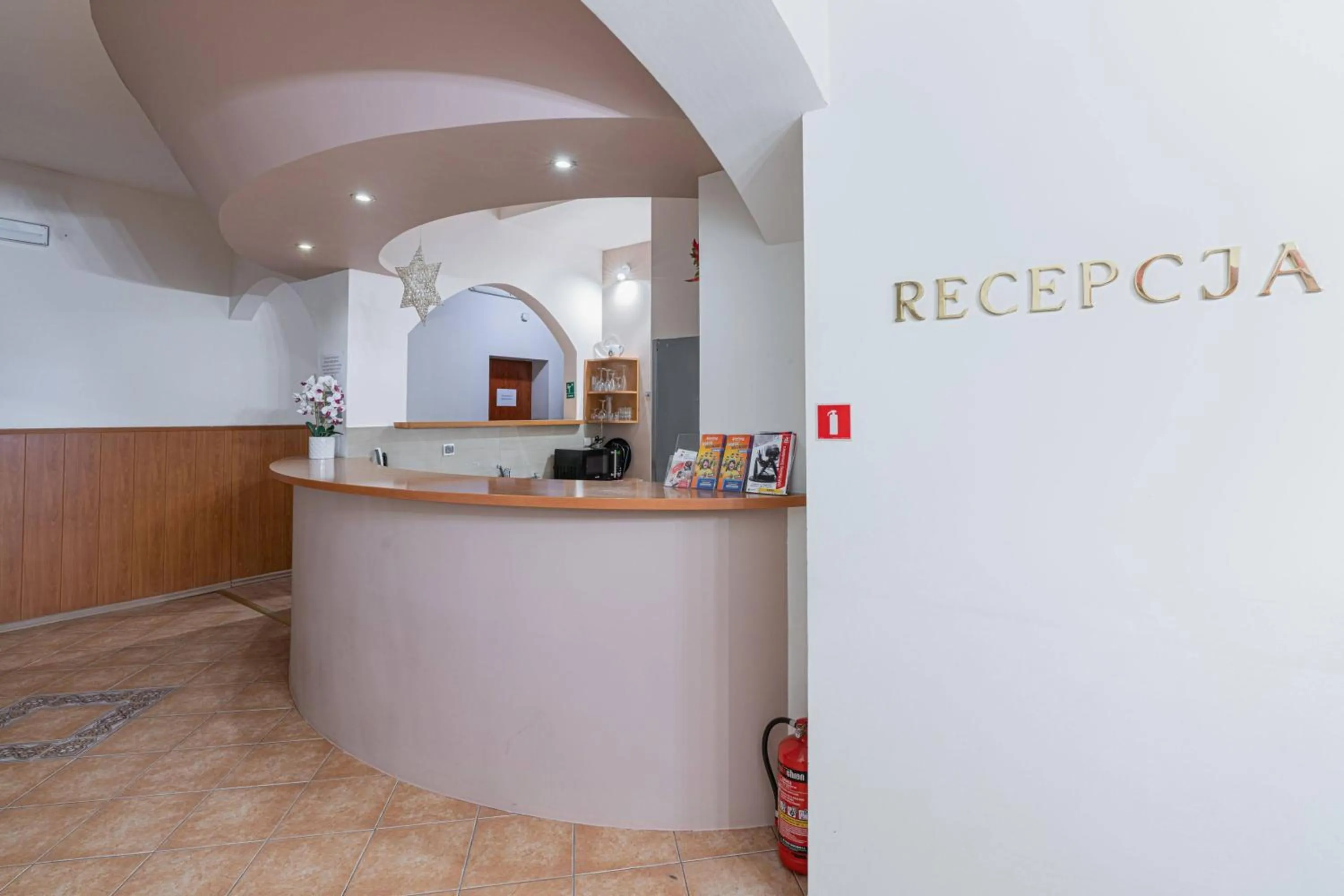 Lobby or reception in Pensjonat Beskidzki