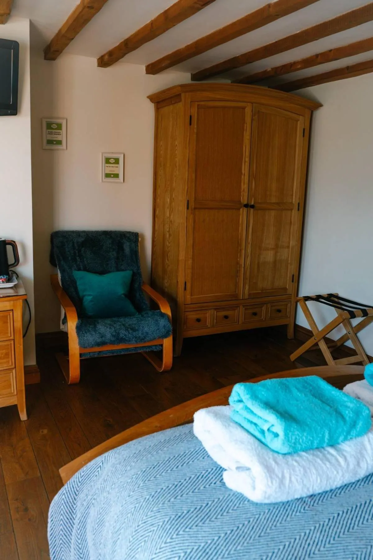 Bedroom, Bed in Henllys Estate B and B