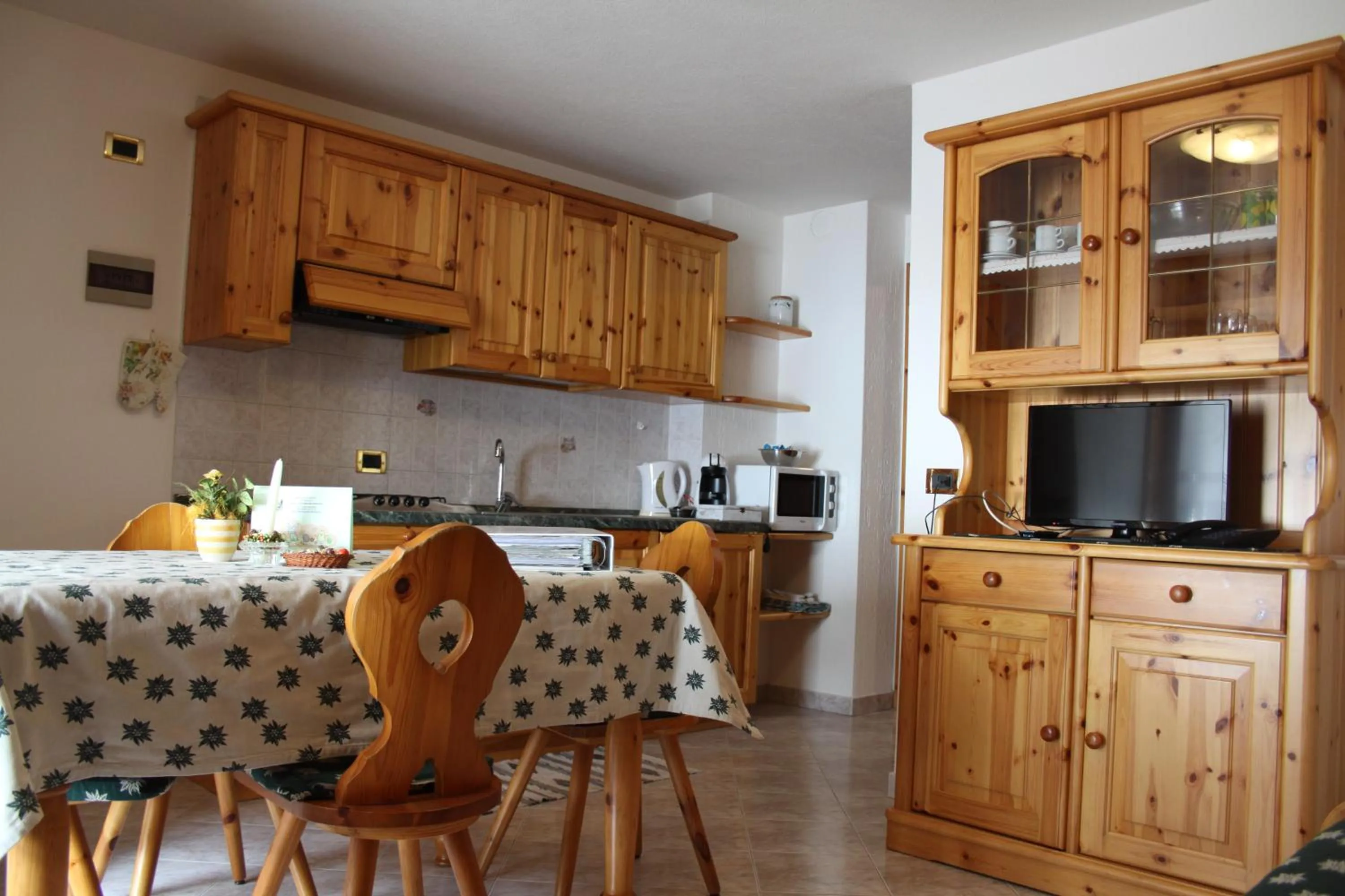 Kitchen or kitchenette in Chalet Bucaneve