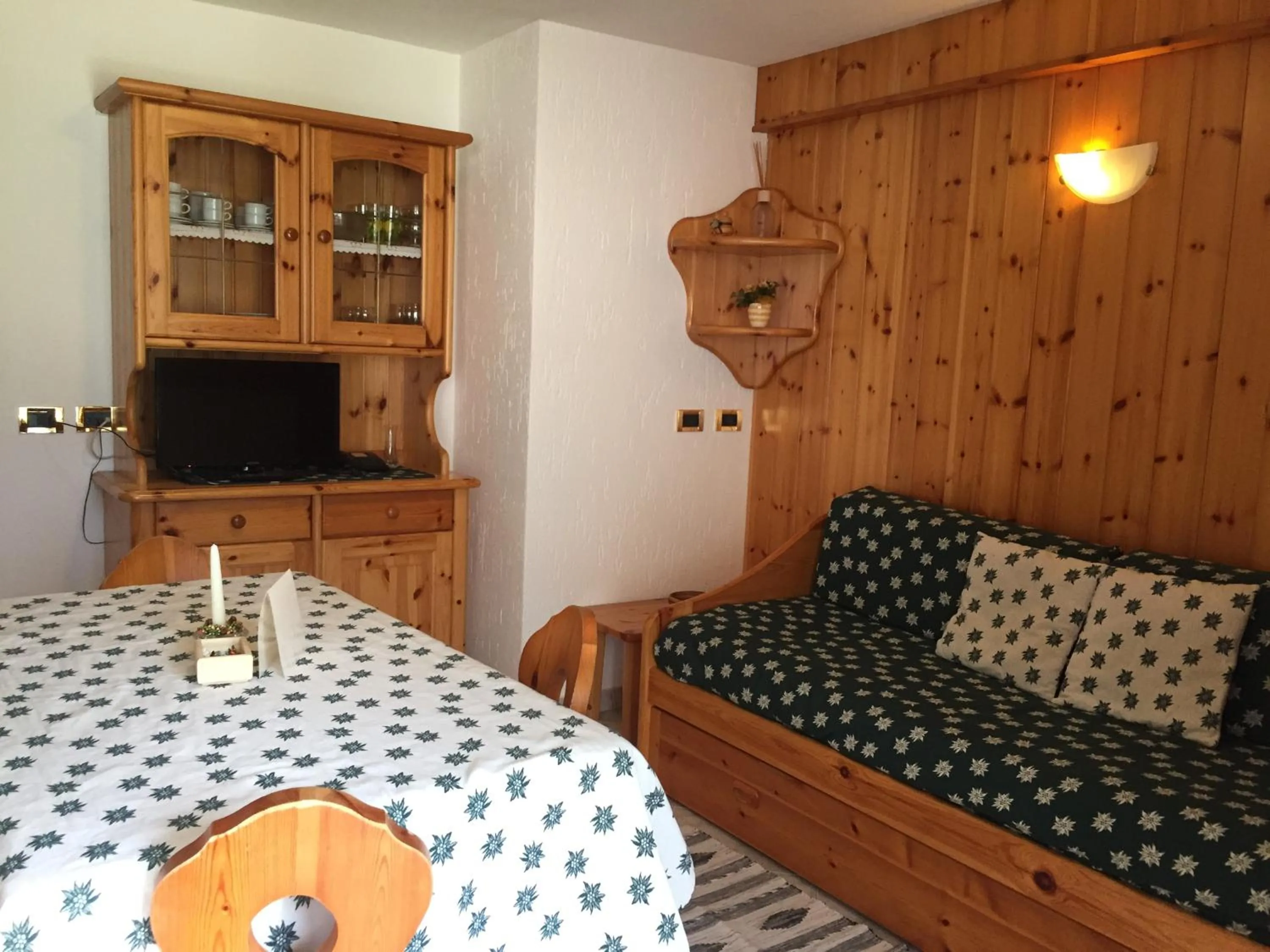 Living room in Chalet Bucaneve