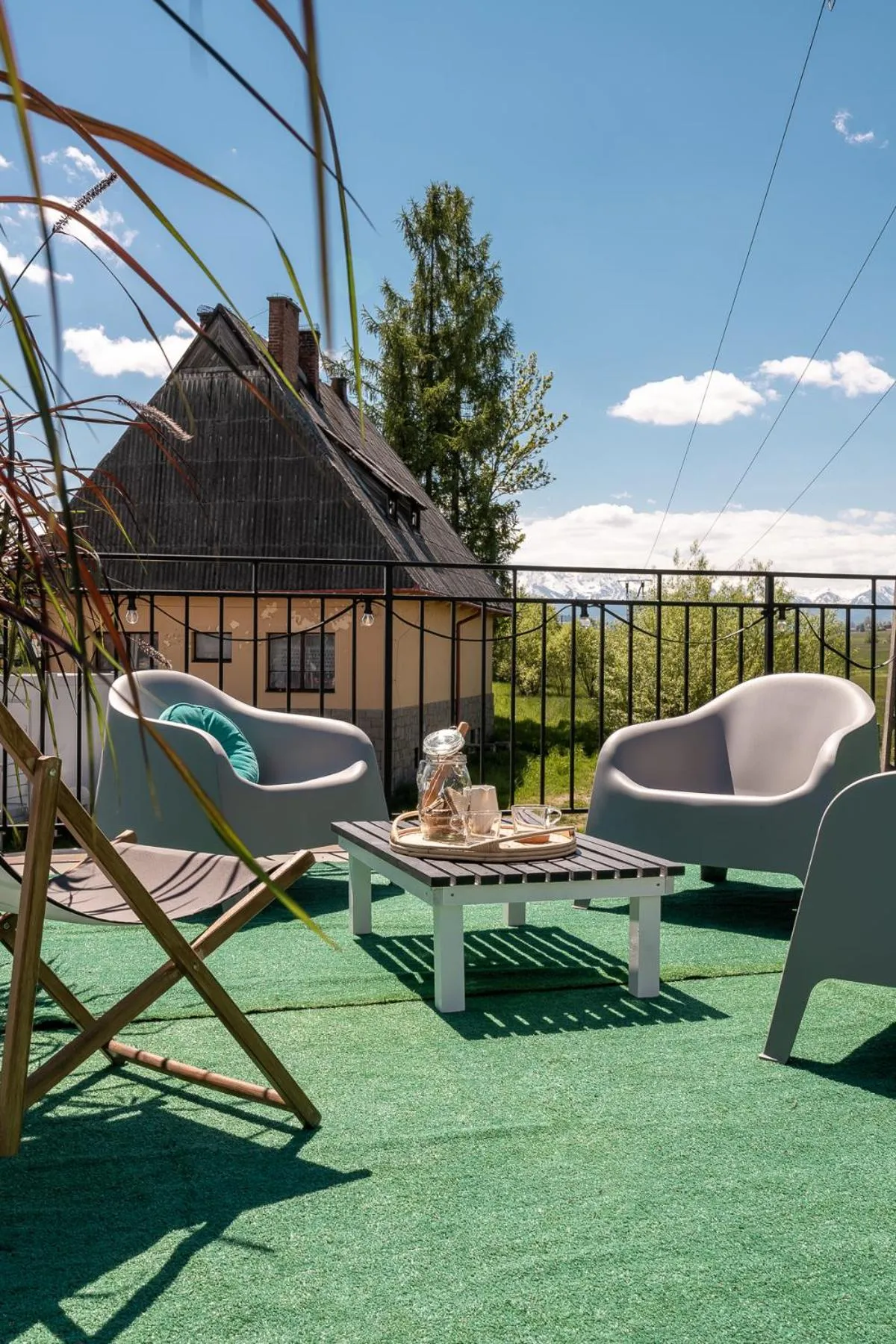 Balcony/Terrace in Nowe Izby