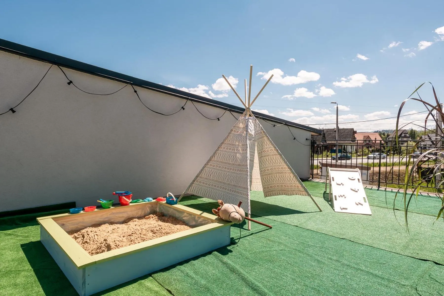 Children play ground in Nowe Izby