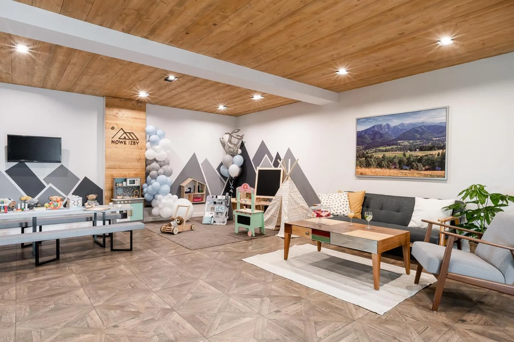 Children play ground in Nowe Izby