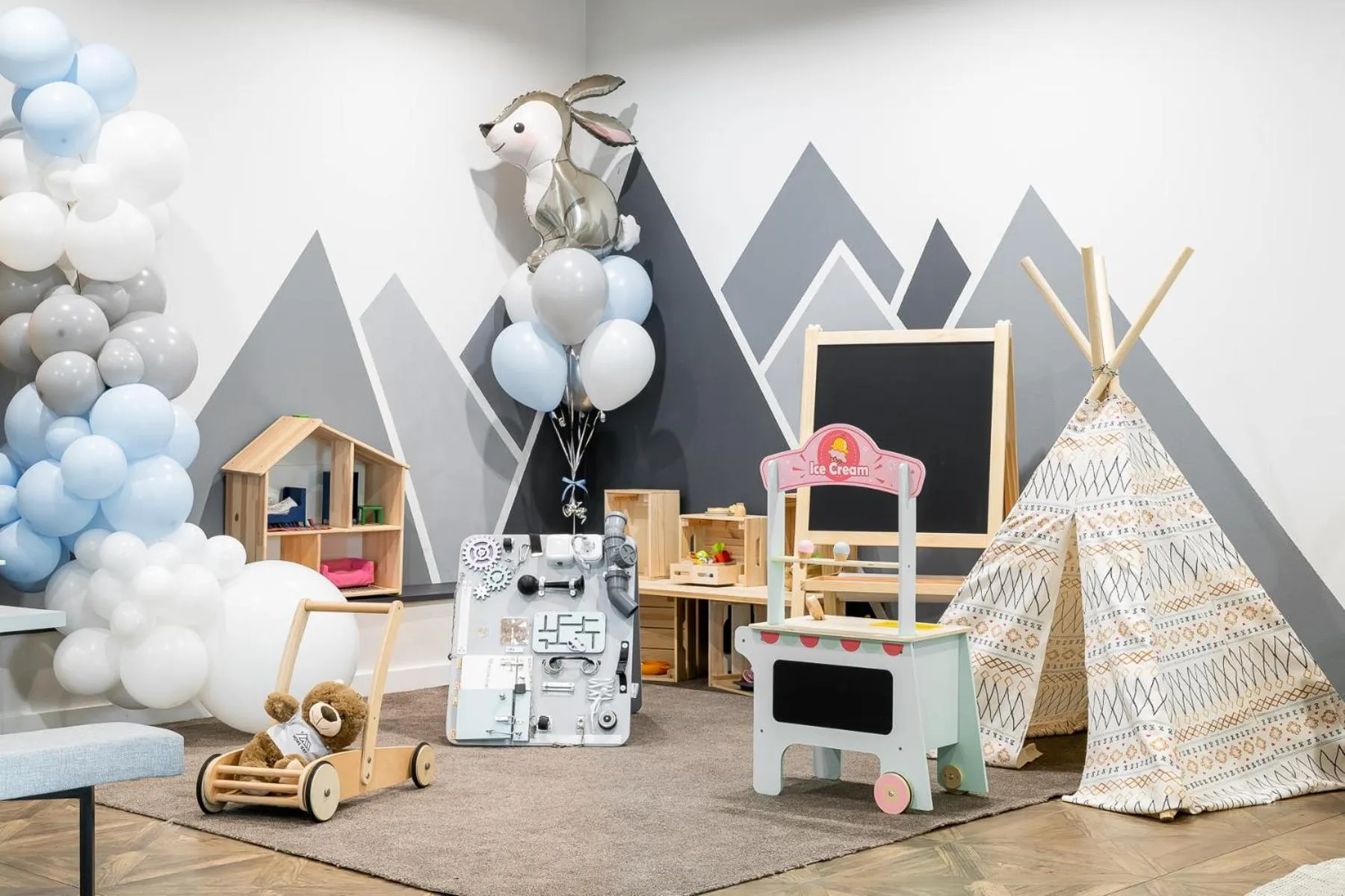 Children play ground in Nowe Izby