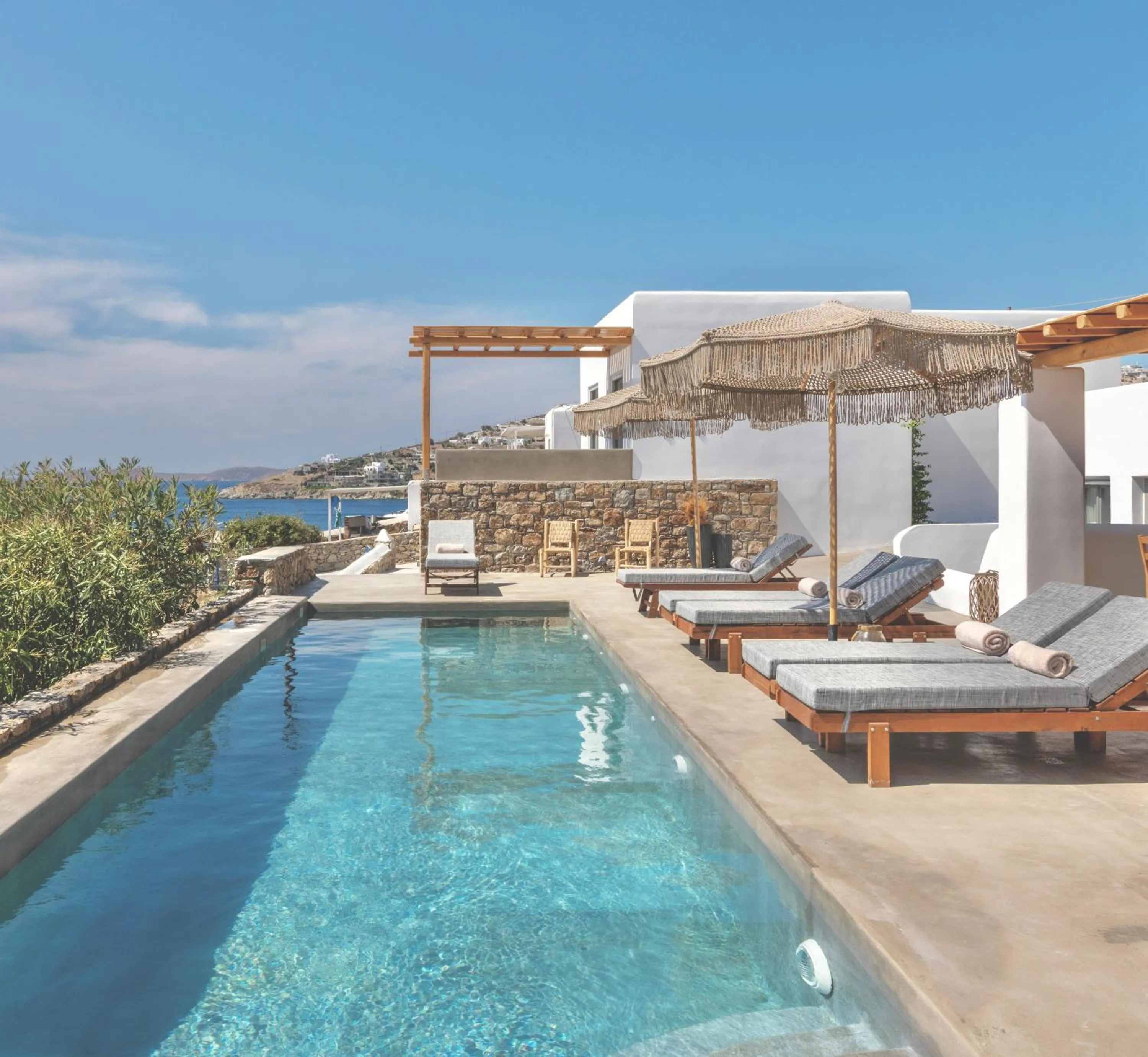 Day in Trinity Mykonos - Beachfront Villa