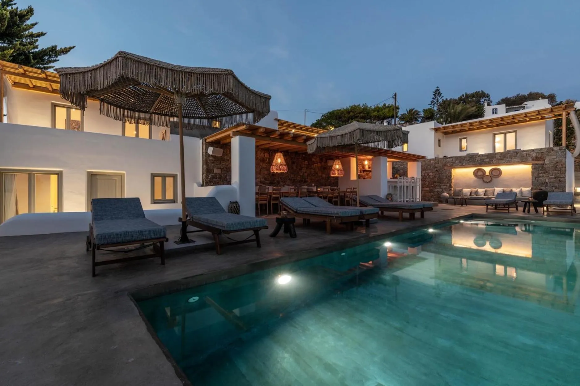 Trinity Mykonos - Beachfront Villa