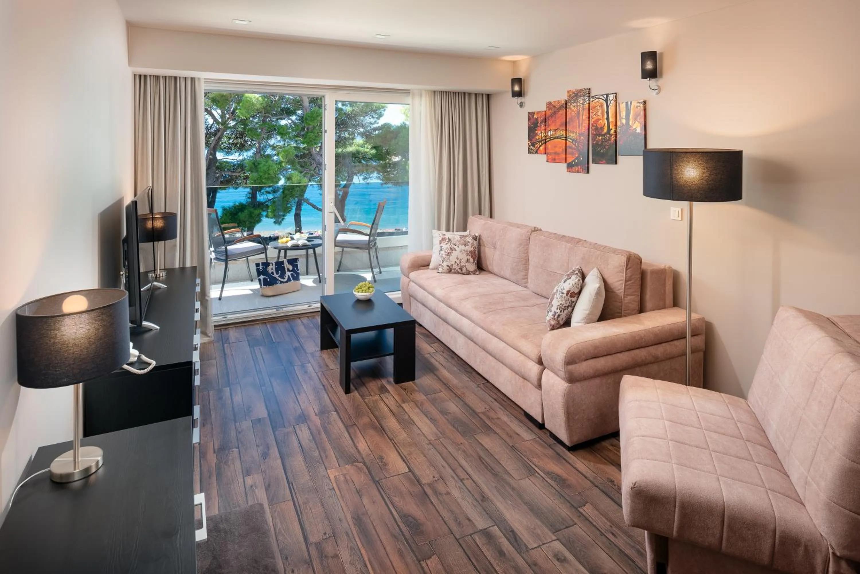 Living room in Hotel Central Beach 9