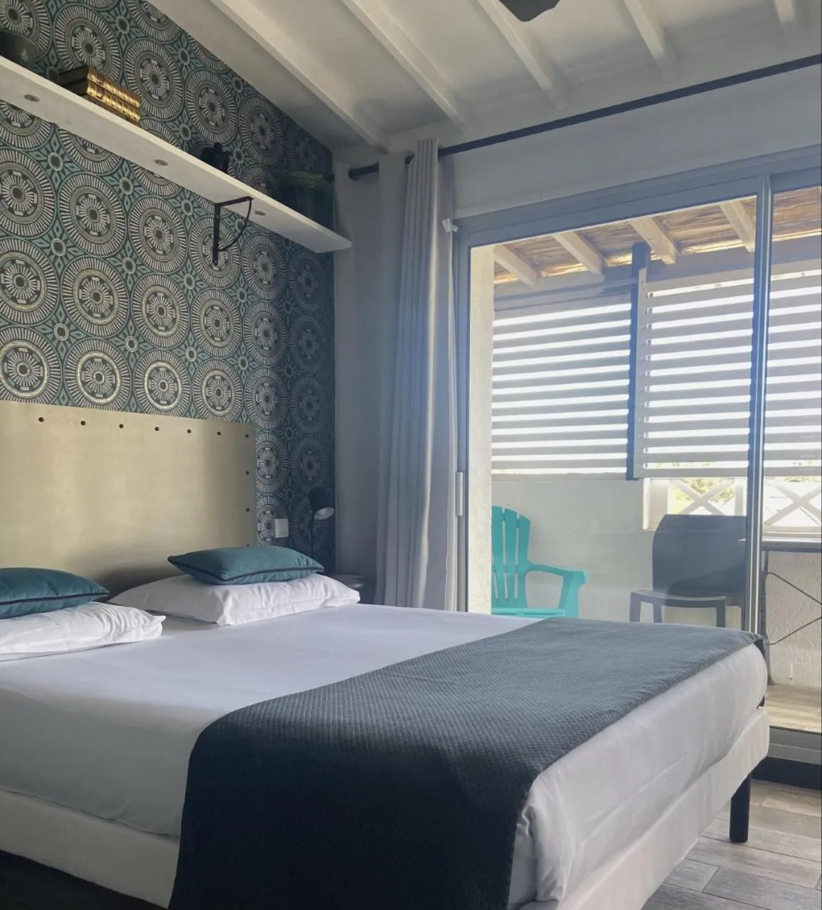 Bedroom, Bed in Hotel de Charme Le Sud Bretagne