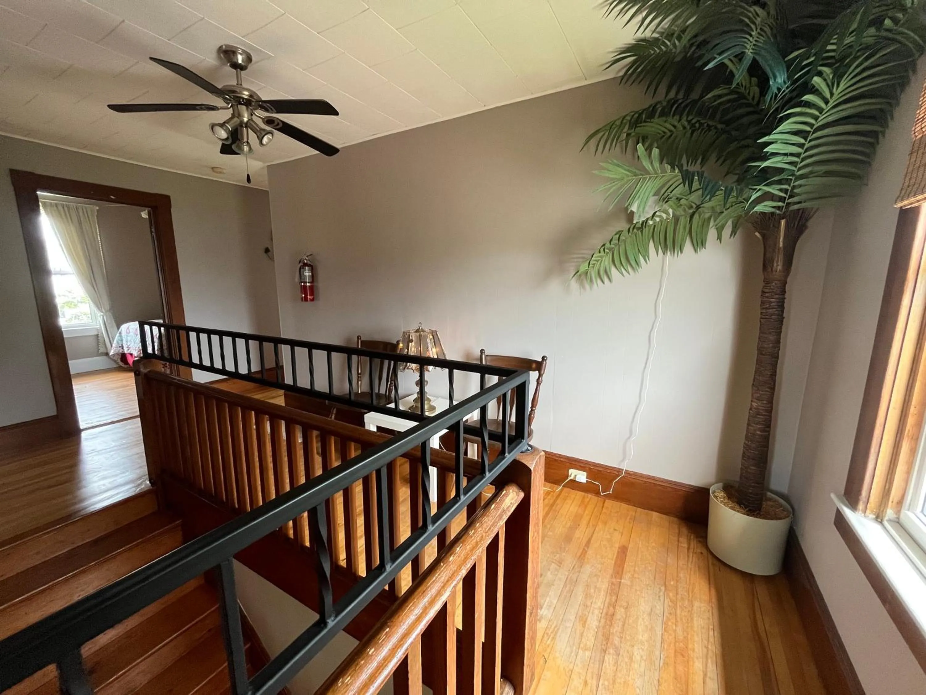 fireplace in The Coastal Country House in New Brunswick
