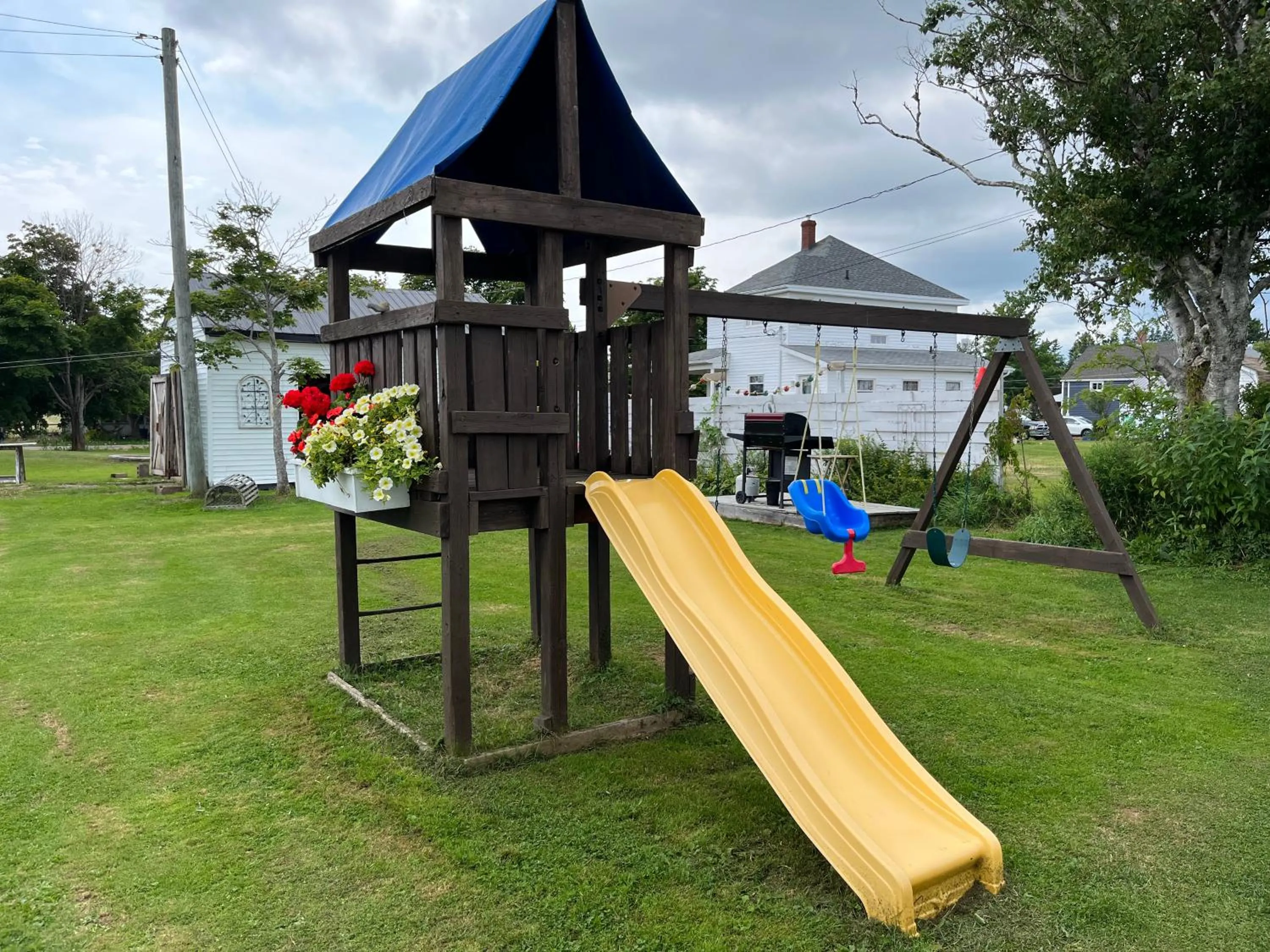 Children play ground in The Coastal Country House in New Brunswick