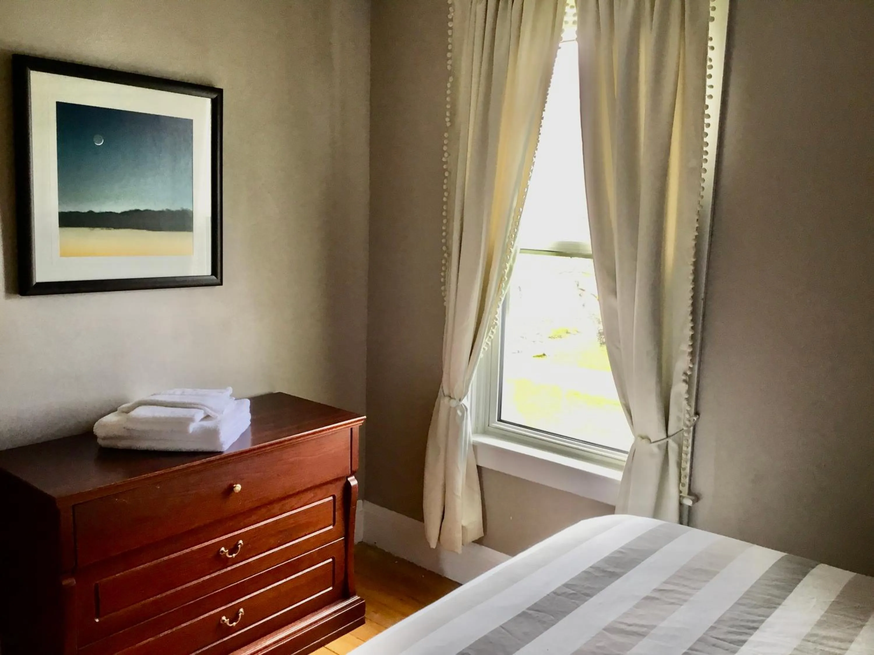 Bedroom, Bed in The Coastal Country House in New Brunswick