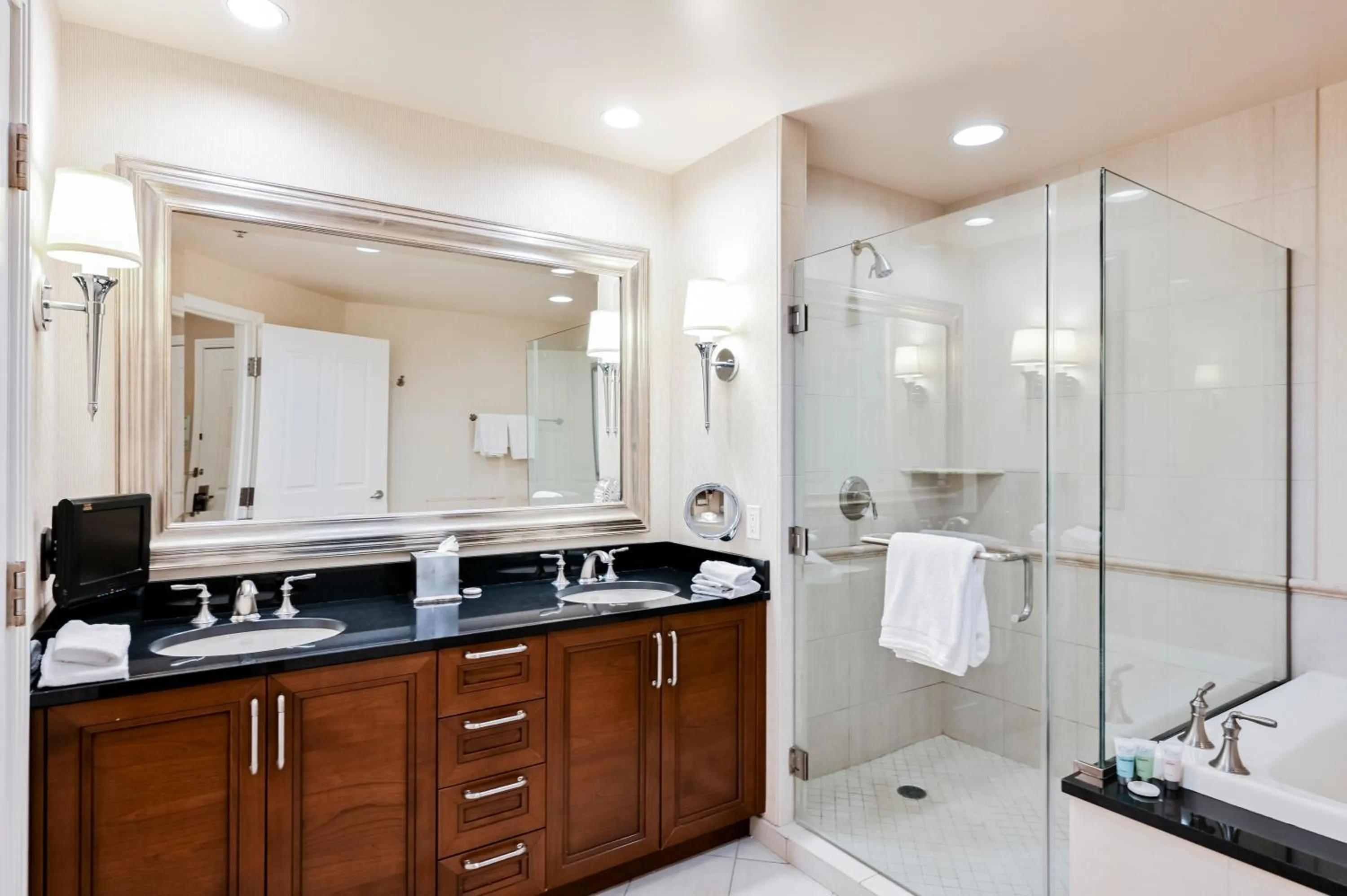 Bathroom in StripViewSuites at Signature