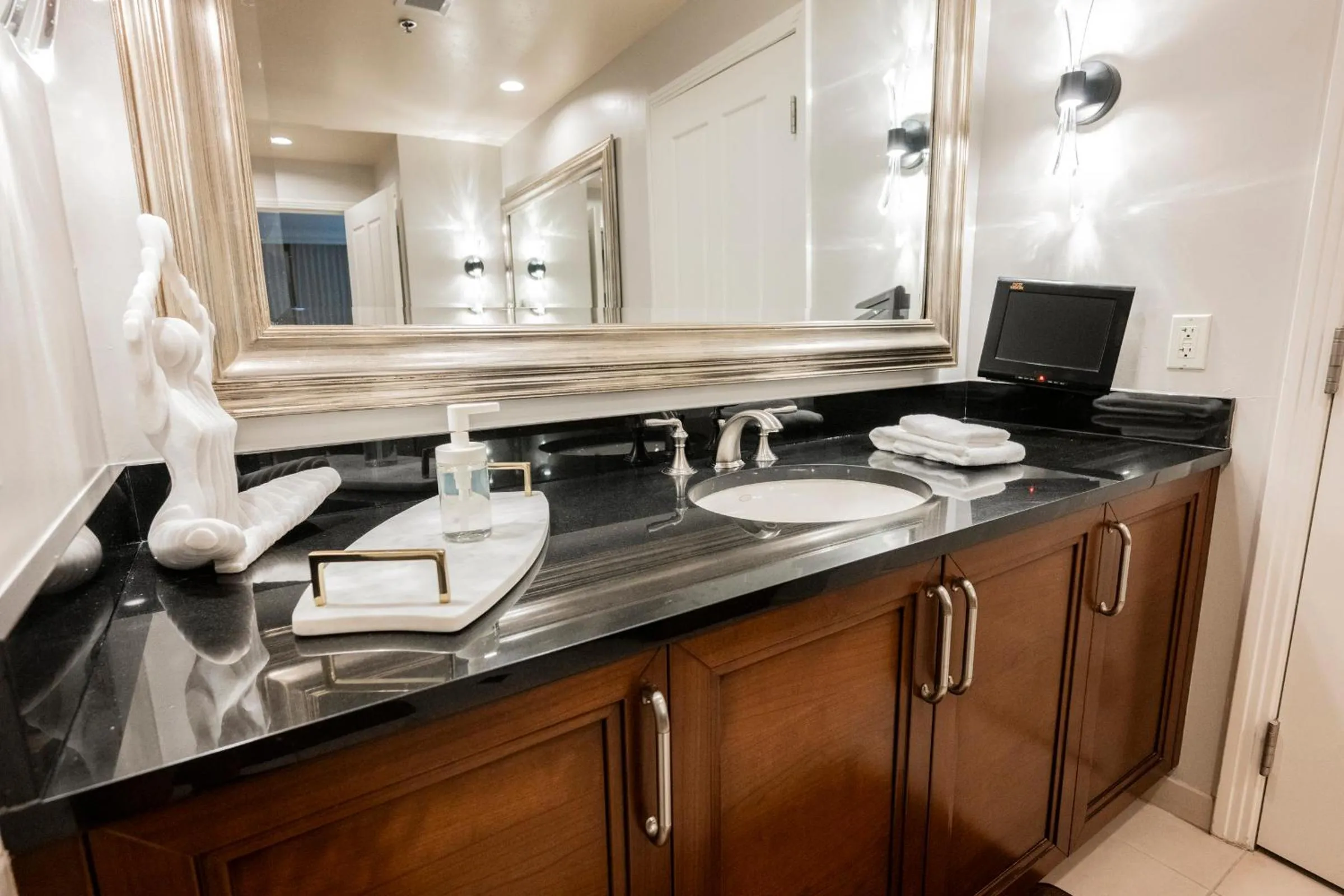 Bathroom in StripViewSuites at Signature