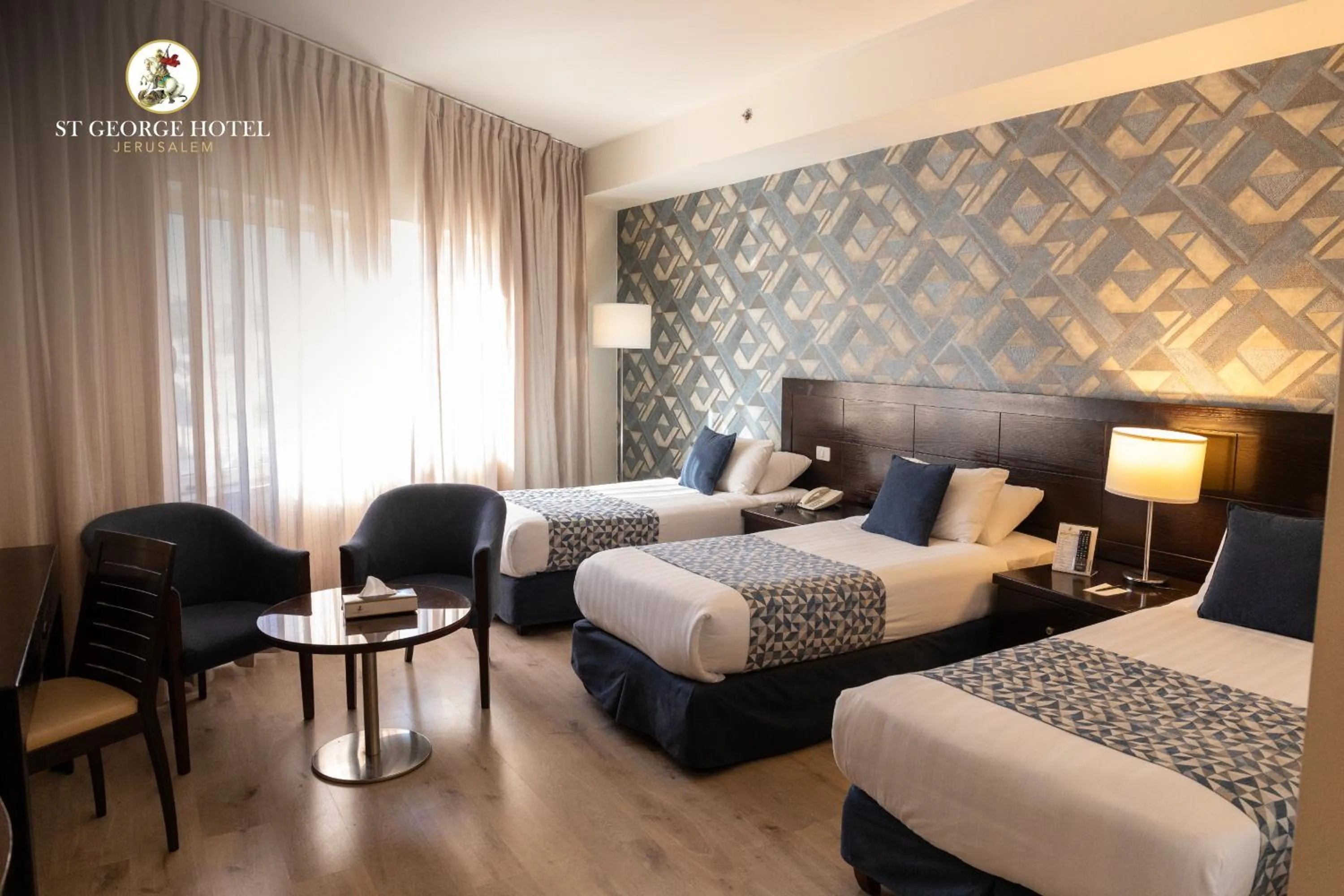 Bed in St. George Hotel