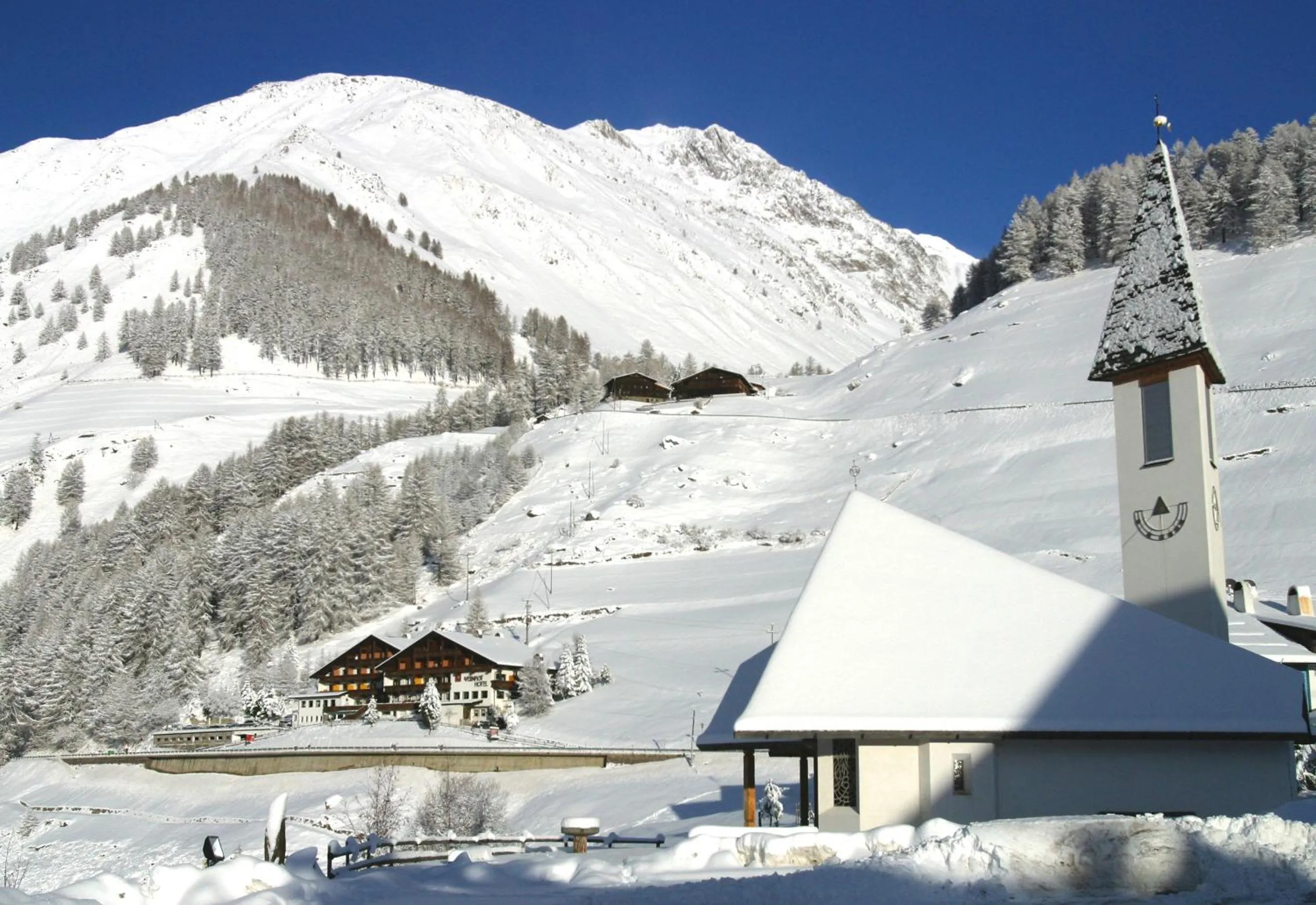 Property building in Hotel Vernagt