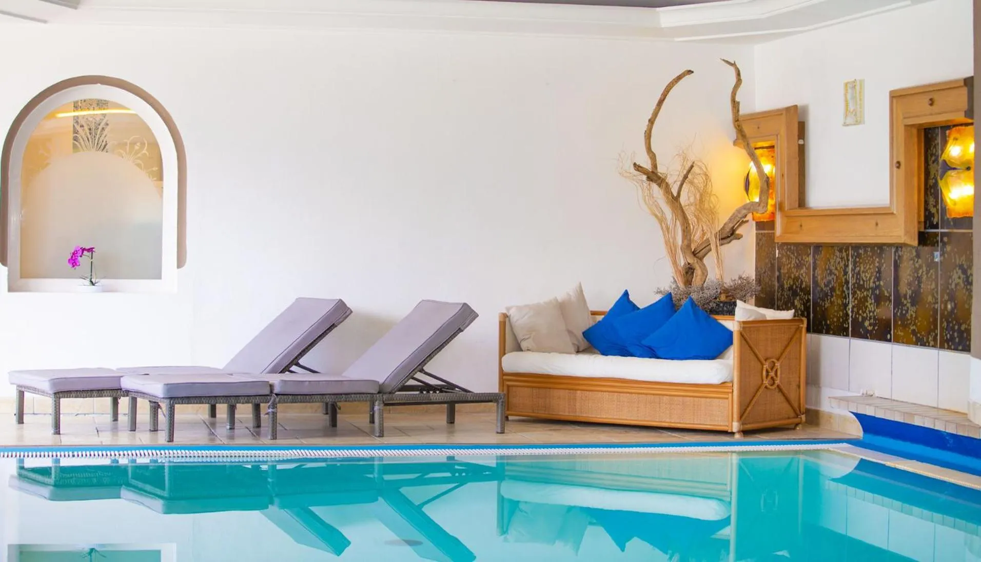 Spa and wellness centre/facilities in Hotel Vernagt