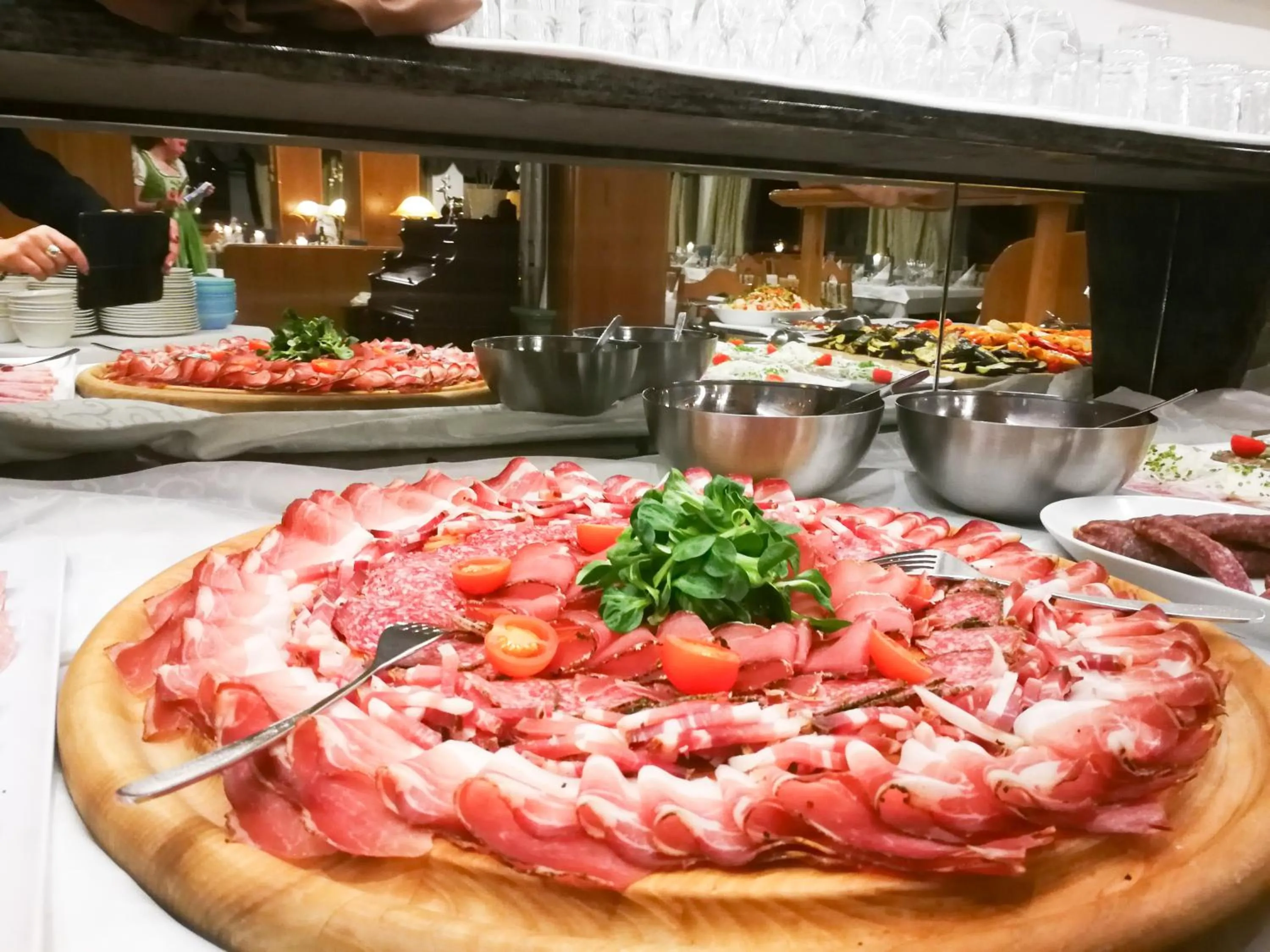 Restaurant/places to eat in Hotel Vernagt