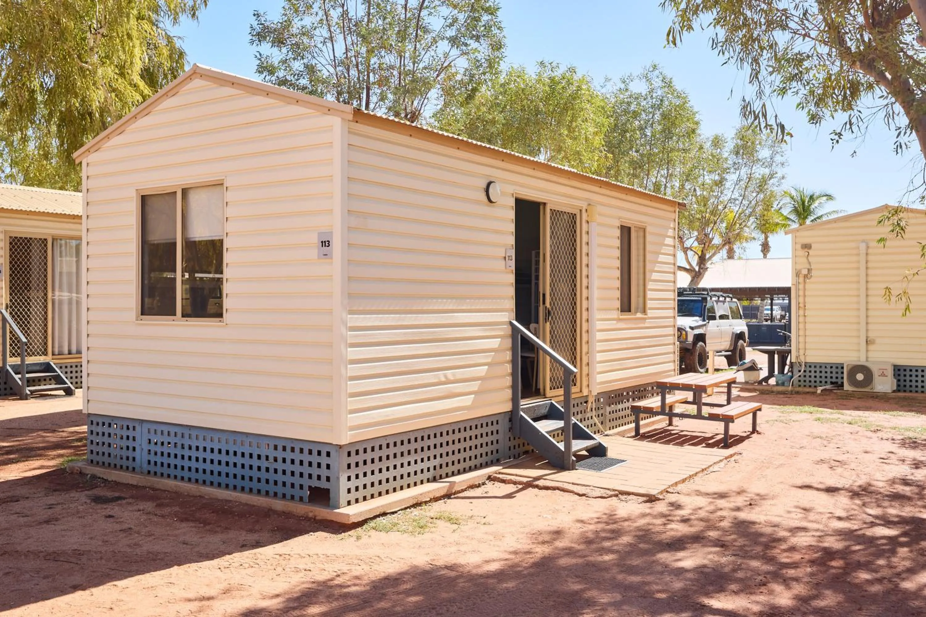 Property building in RAC Exmouth Cape Holiday Park