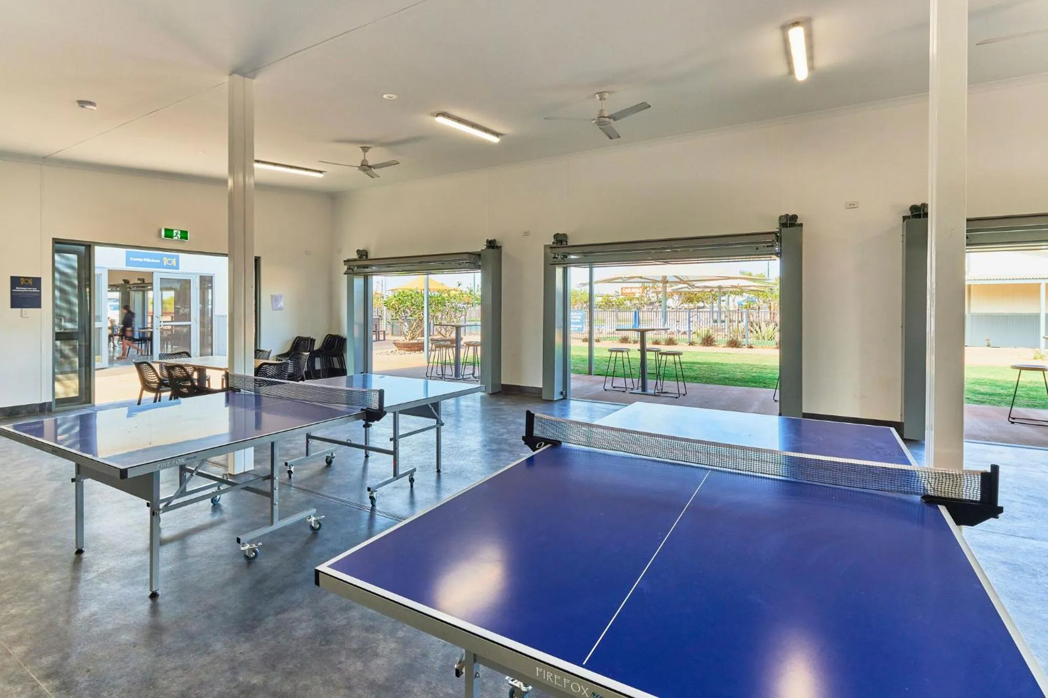 Table tennis in RAC Exmouth Cape Holiday Park