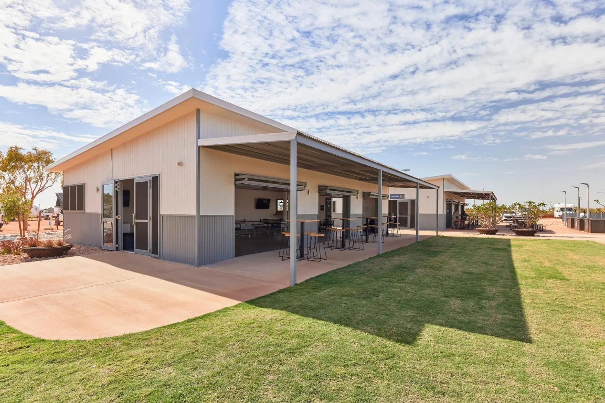 Property building in RAC Exmouth Cape Holiday Park