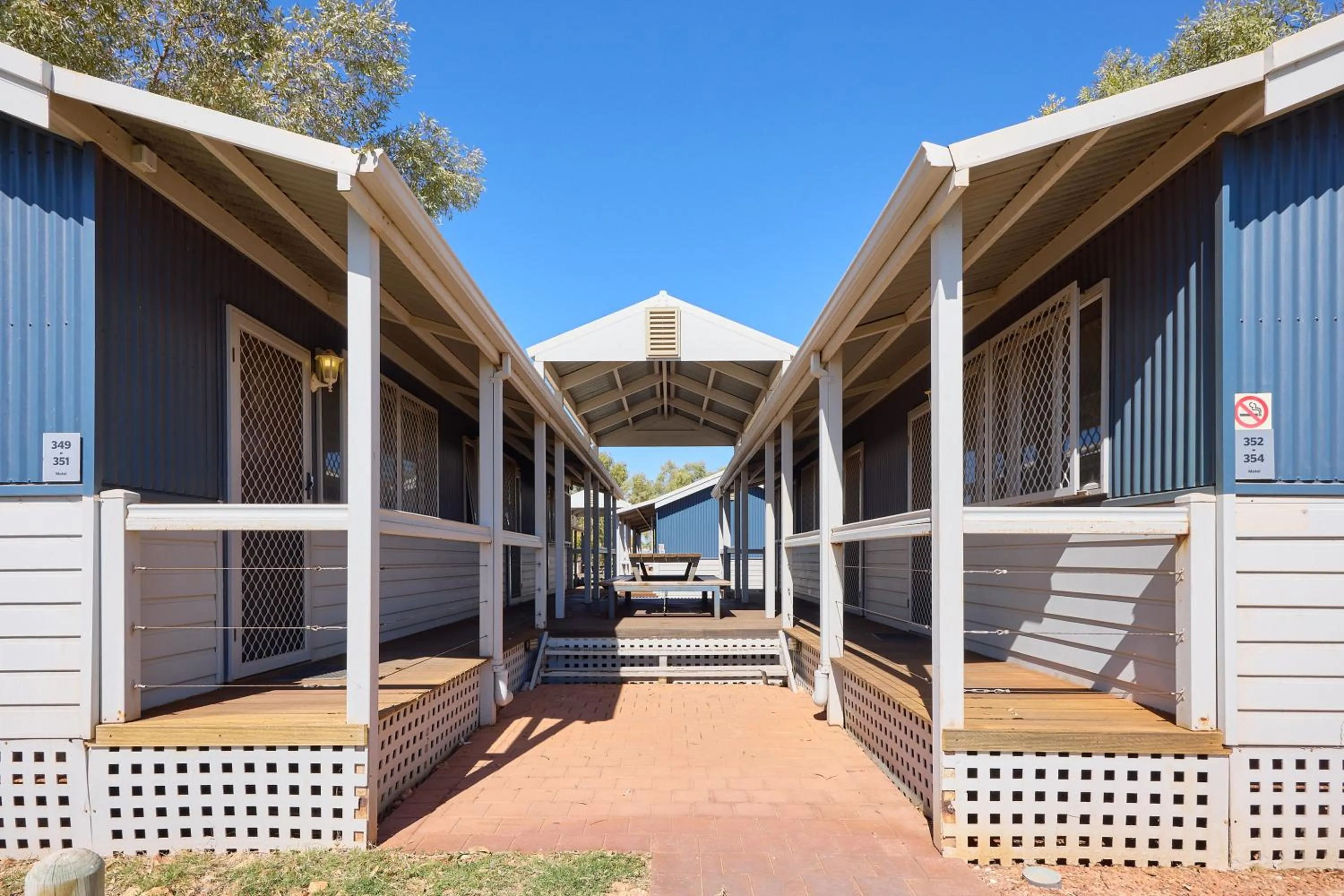 Property building in RAC Exmouth Cape Holiday Park