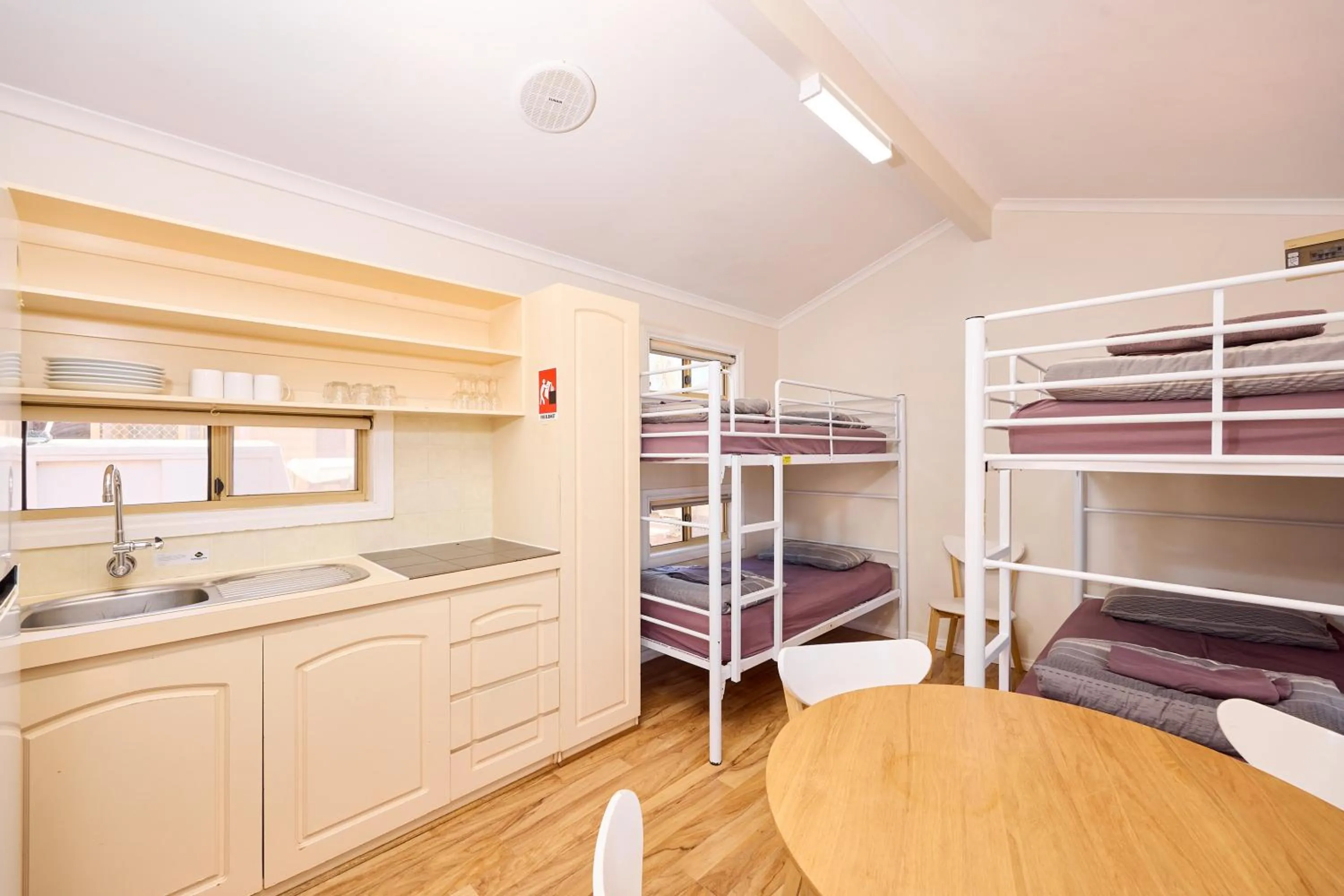 Photo of the whole room, Bed in RAC Exmouth Cape Holiday Park