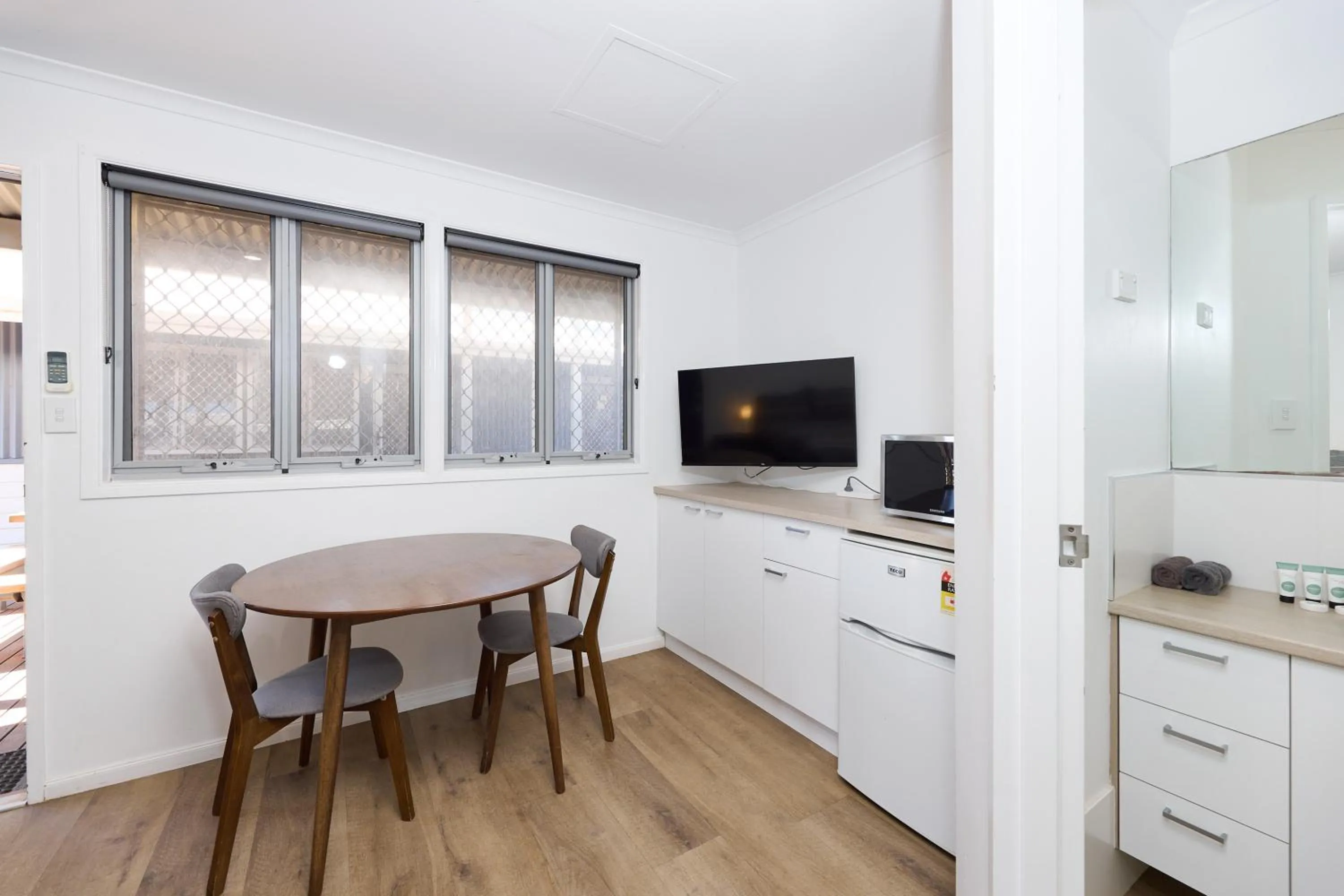 Dining area in RAC Exmouth Cape Holiday Park
