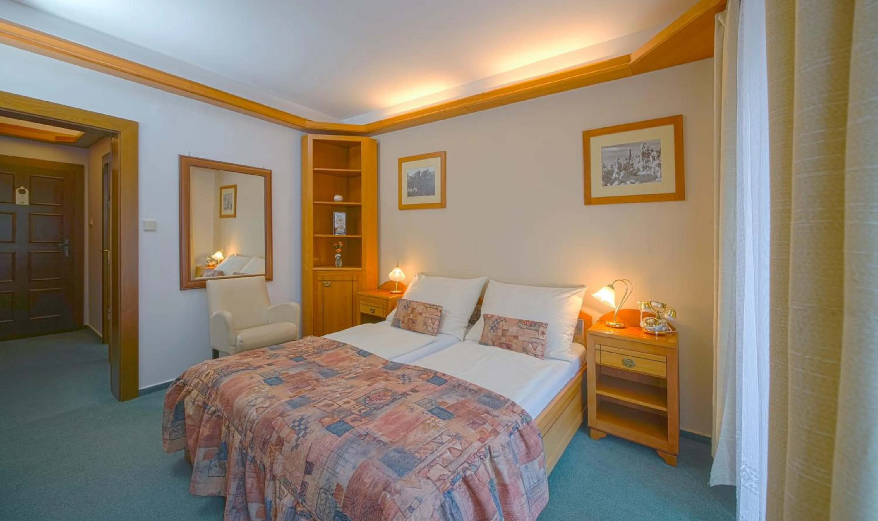 Photo of the whole room, Bed in Hotel Praha