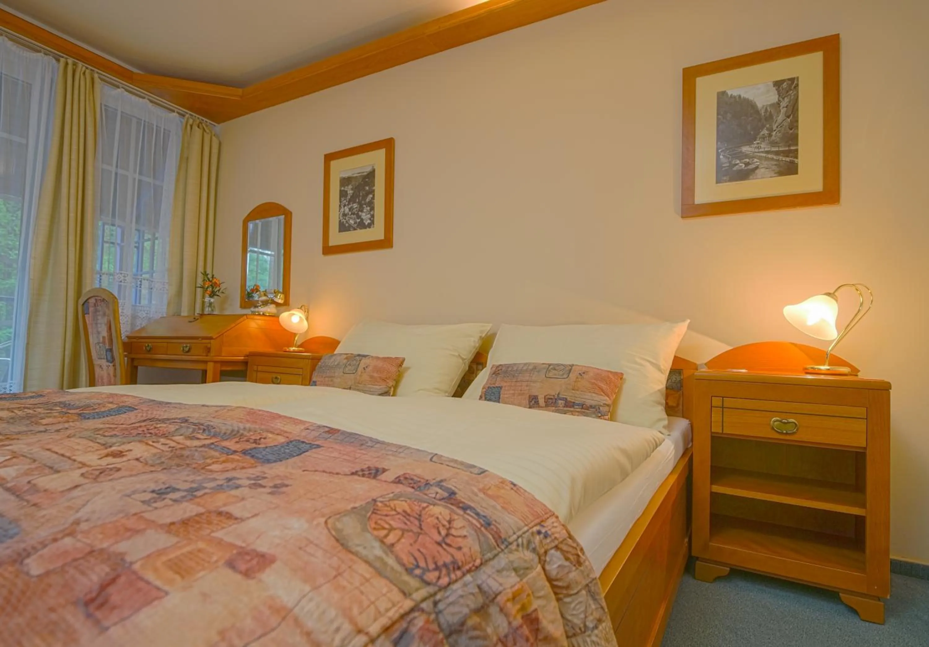 Photo of the whole room, Bed in Hotel Praha