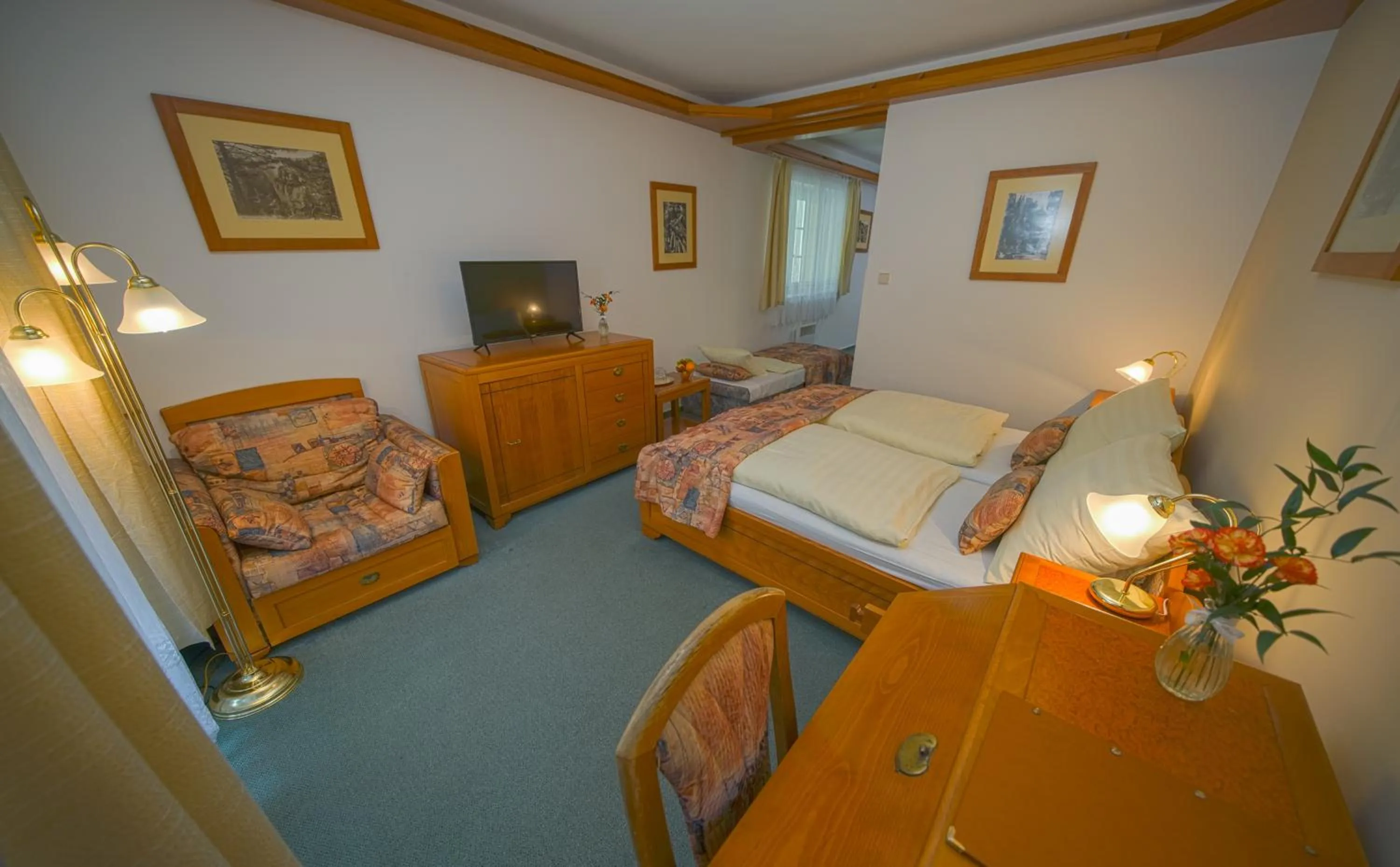 Photo of the whole room, Bed in Hotel Praha