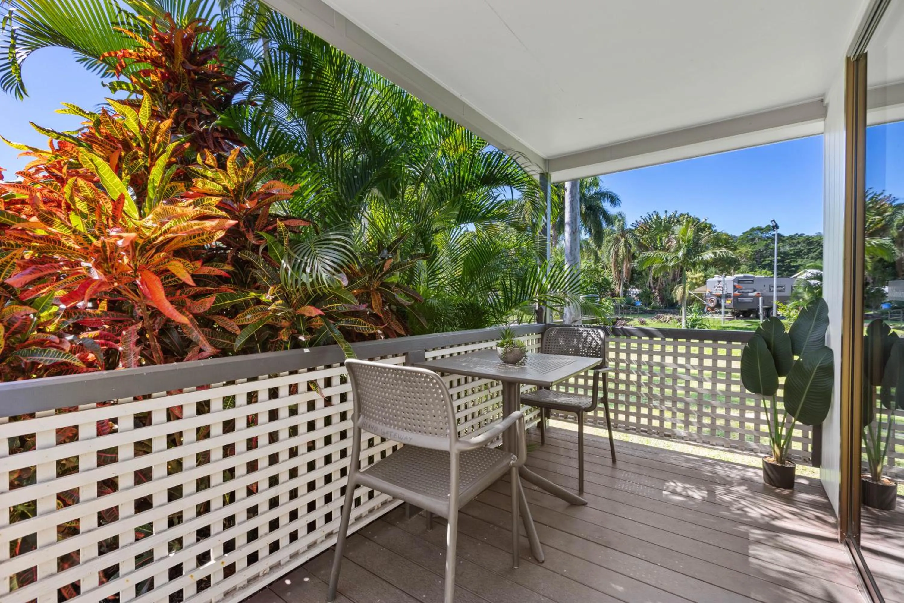 Patio in Tasman Holiday Parks - Airlie Beach