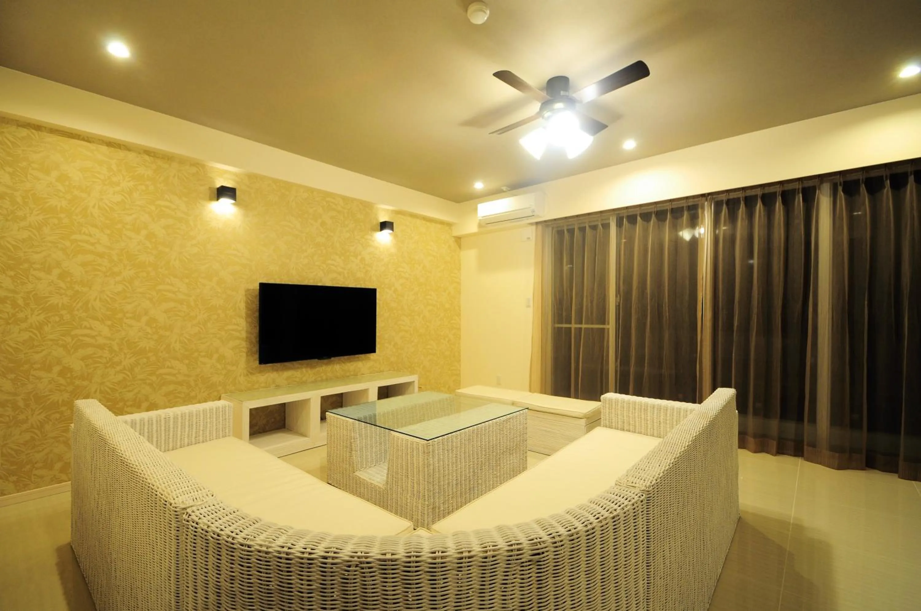 Living room in Costa Bella Condominium Resort