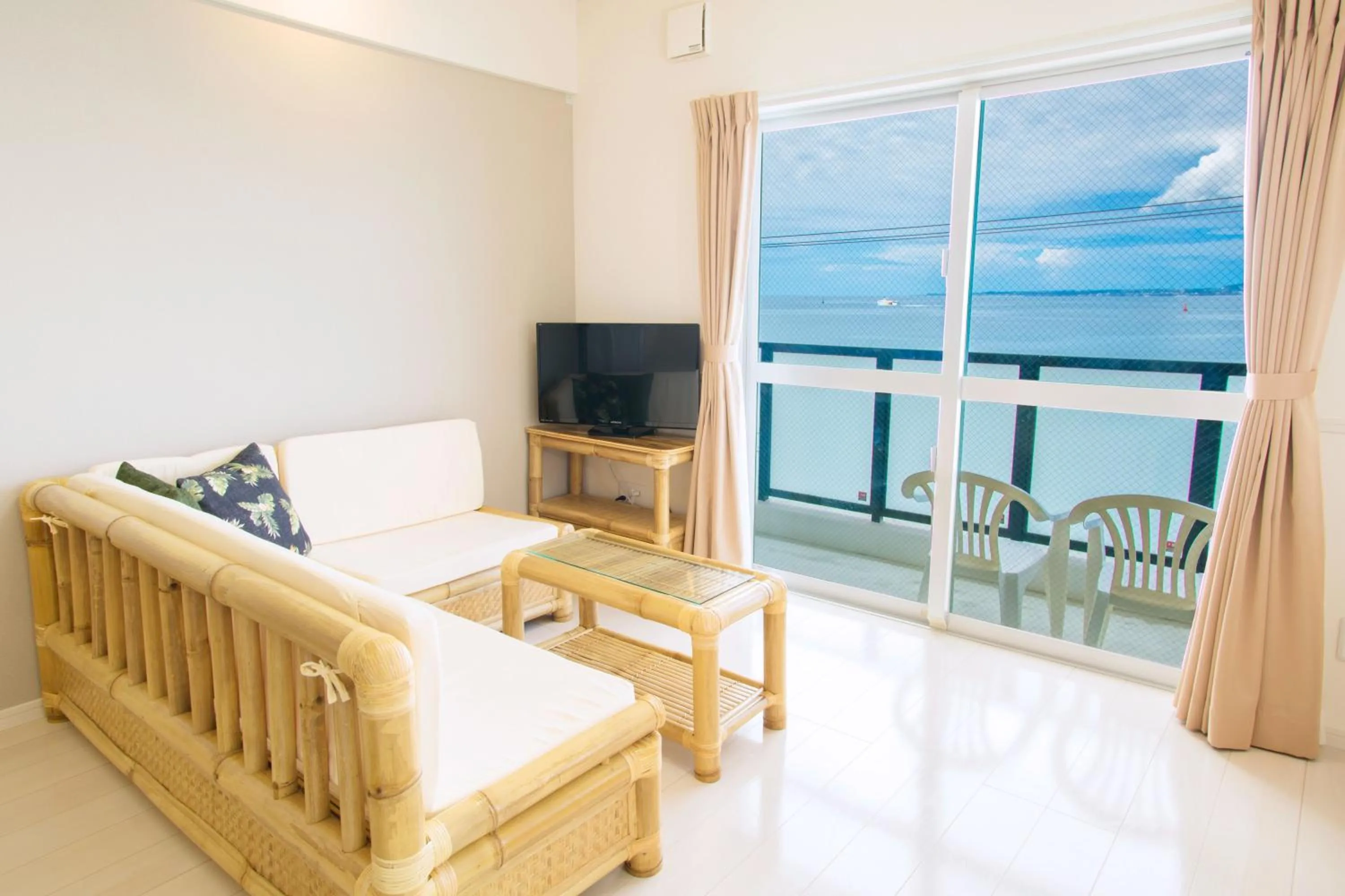 Living room in Costa Bella Condominium Resort