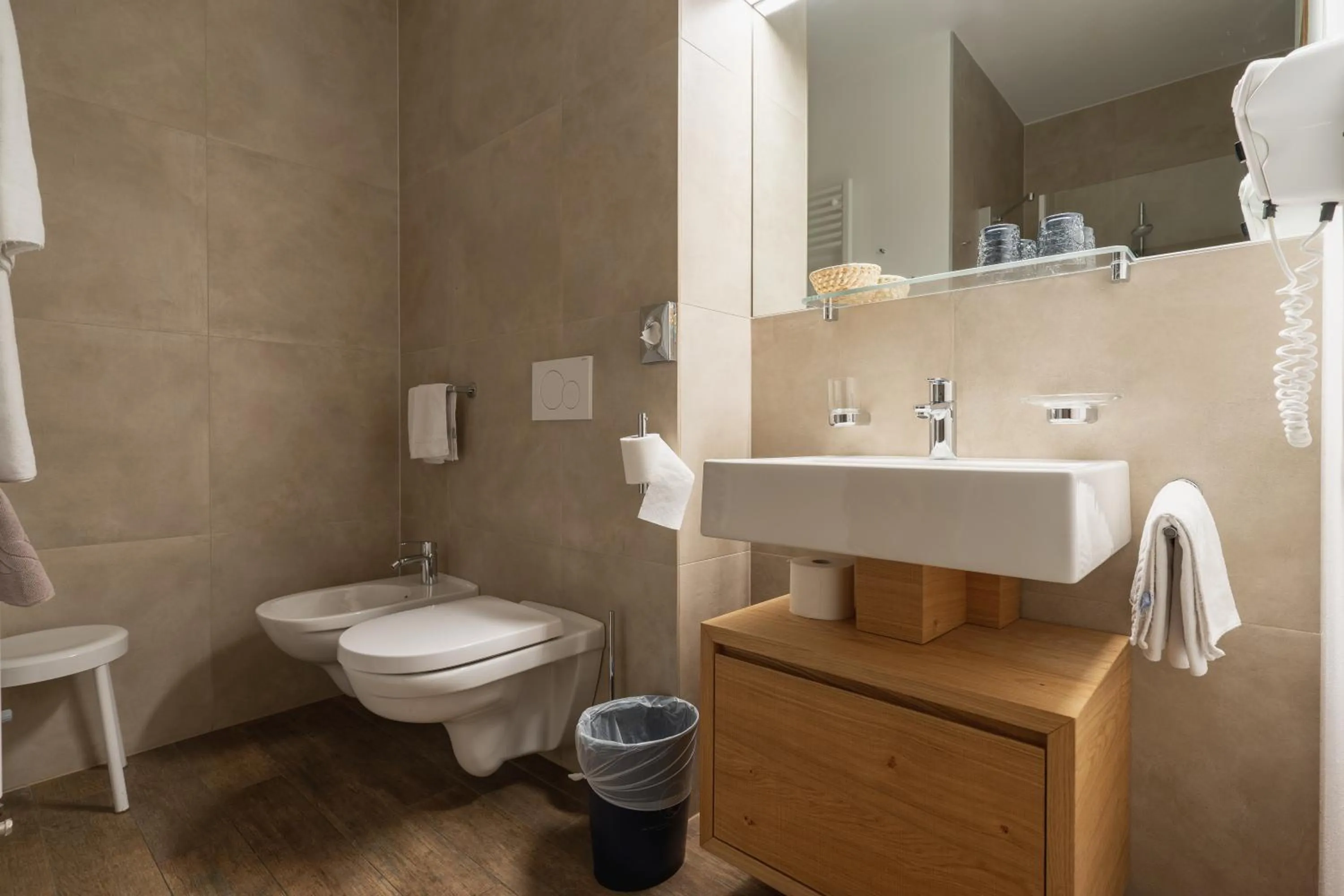 Bathroom in Hotel Krondlhof