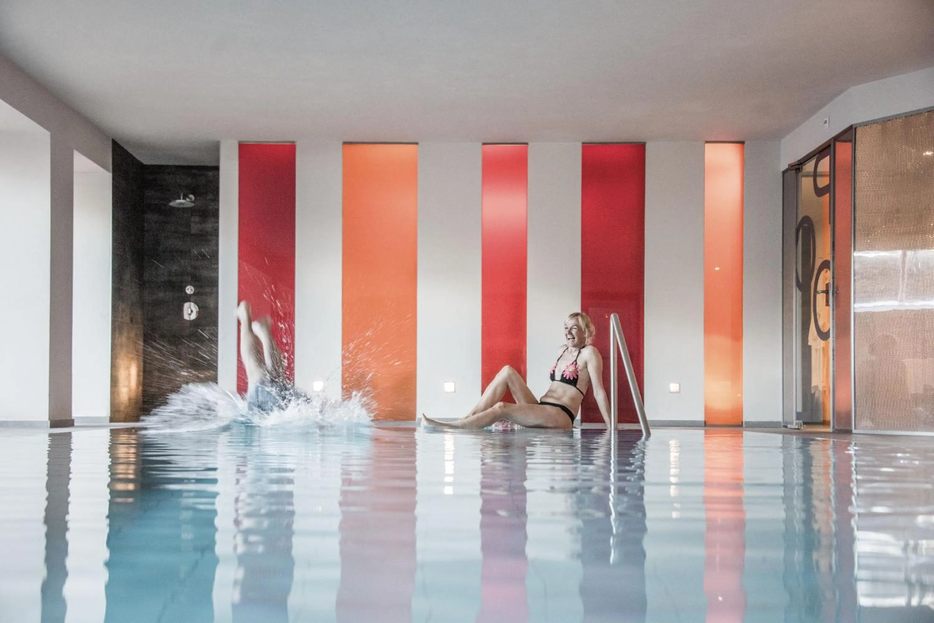 Spa and wellness centre/facilities in Hotel Krondlhof