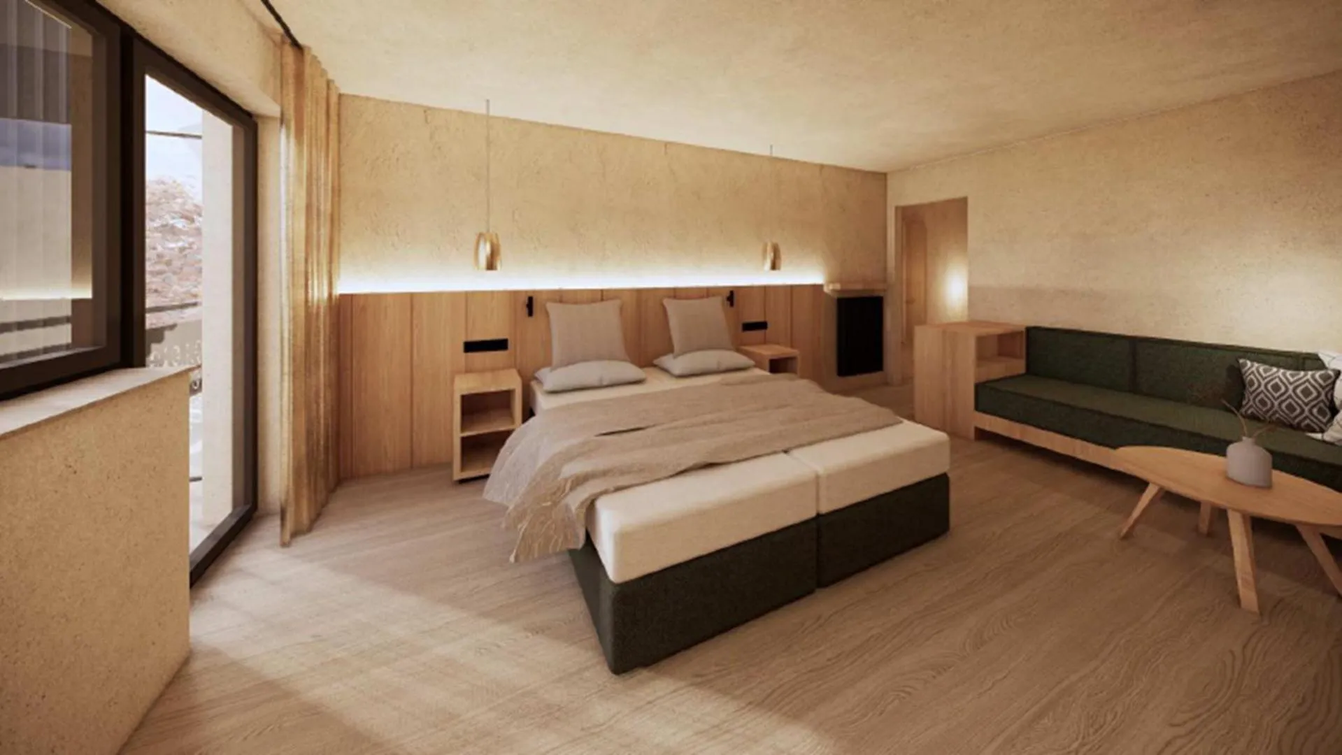 Photo of the whole room, Bed in Hotel Krondlhof