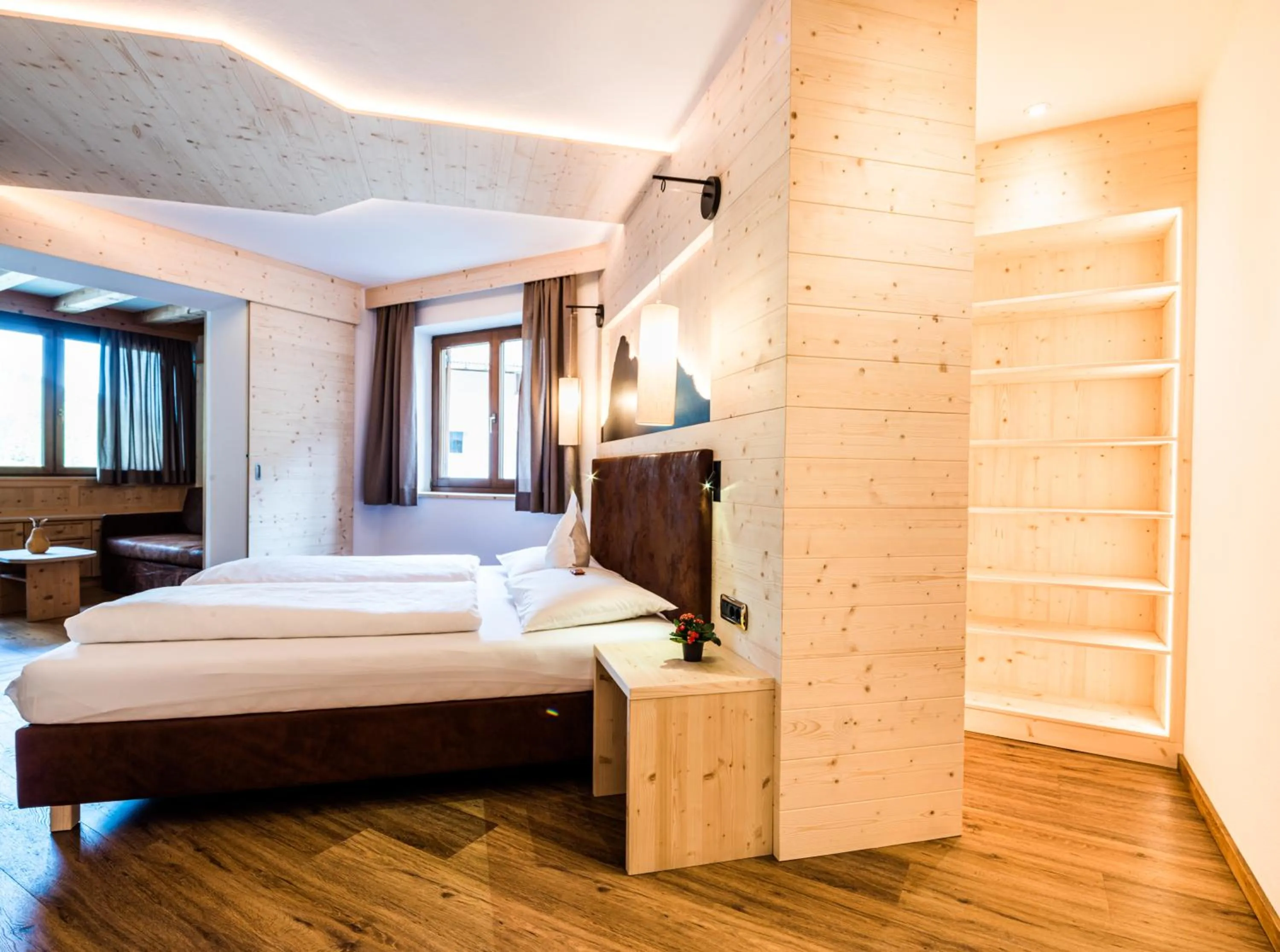 Photo of the whole room, Bed in Garni Hotel and Apartments Wildbach