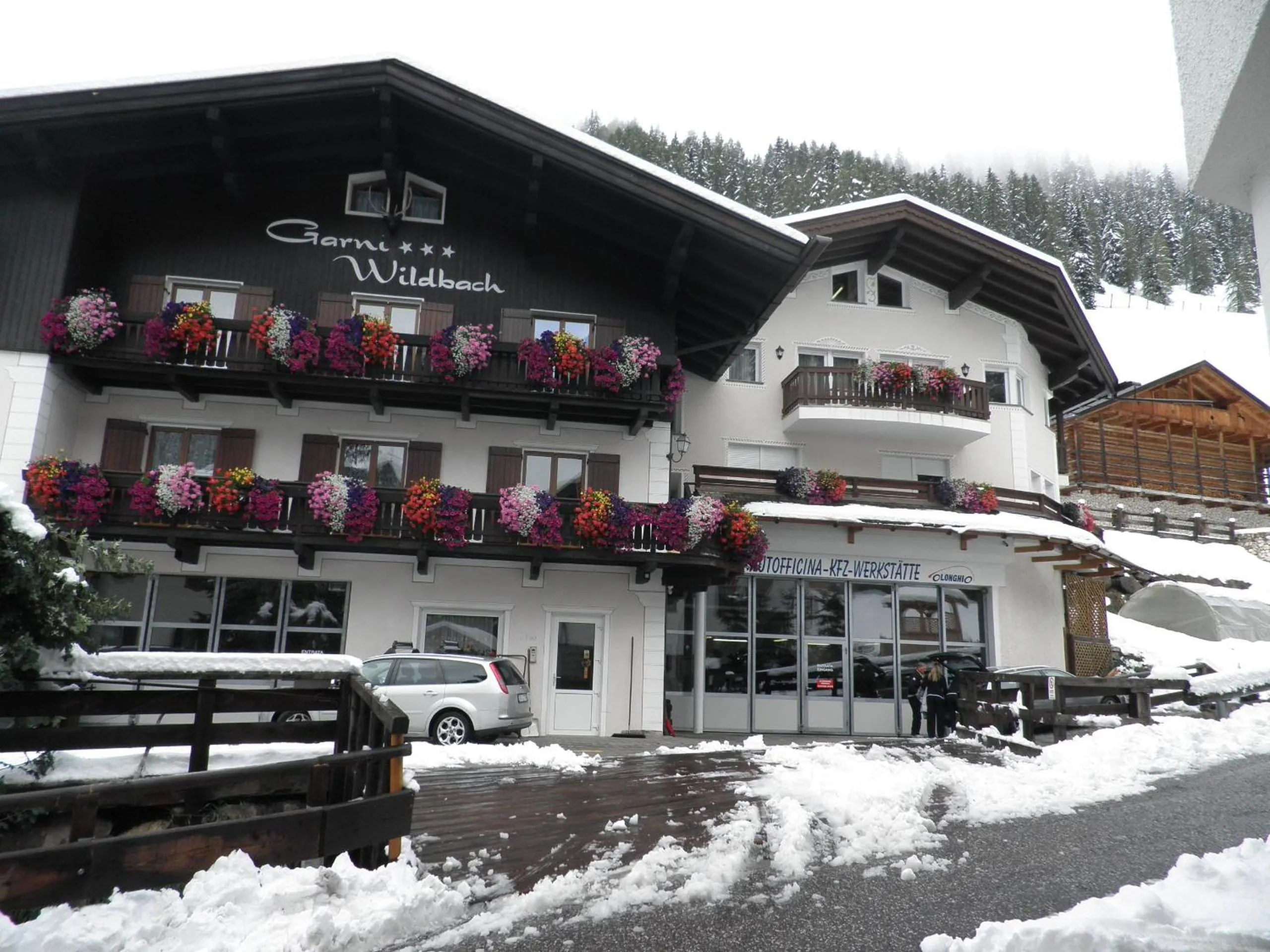 Property building in Garni Hotel and Apartments Wildbach