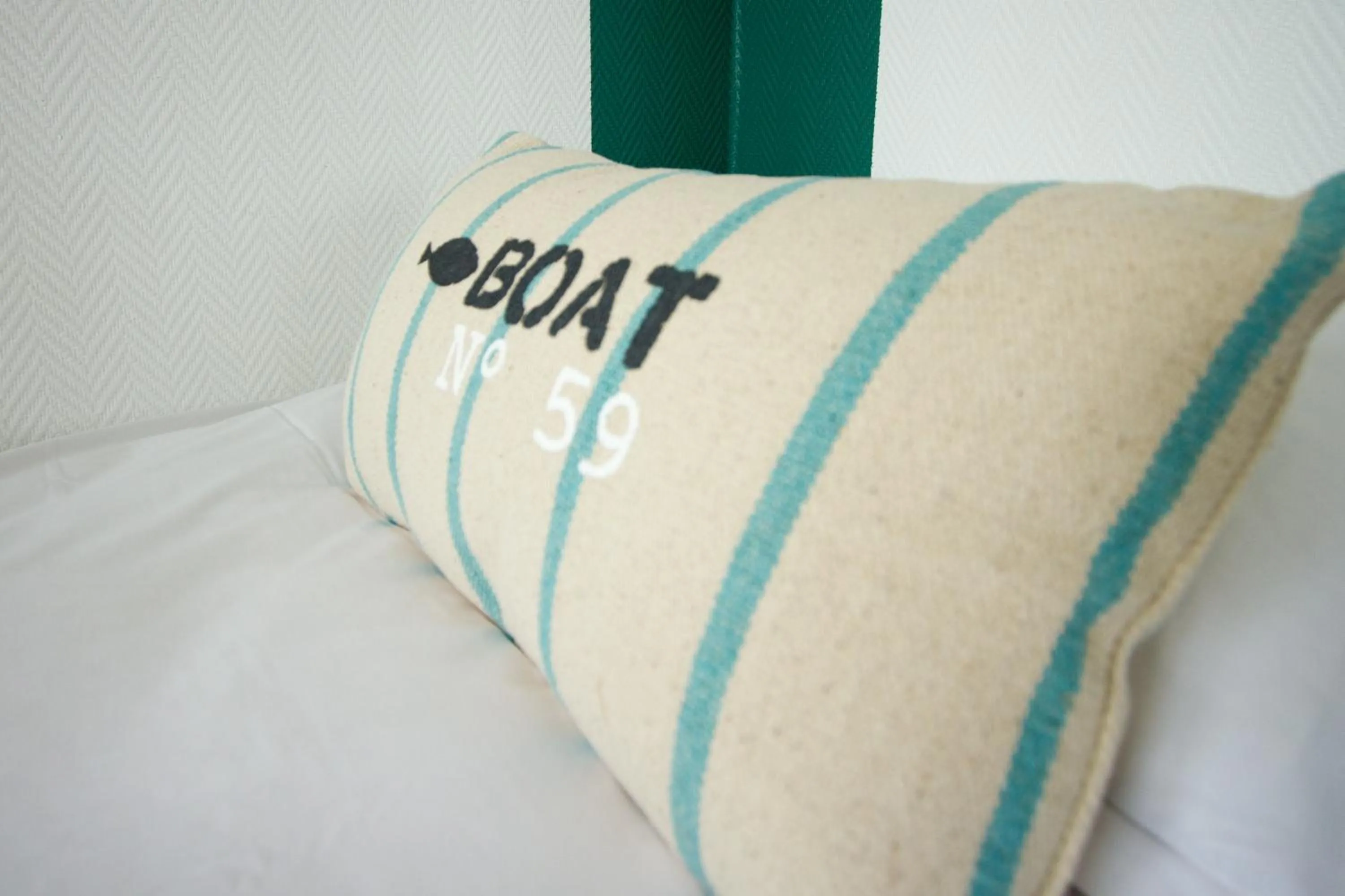 Decorative detail, Bed in Casa Cosy Le Pouliguen