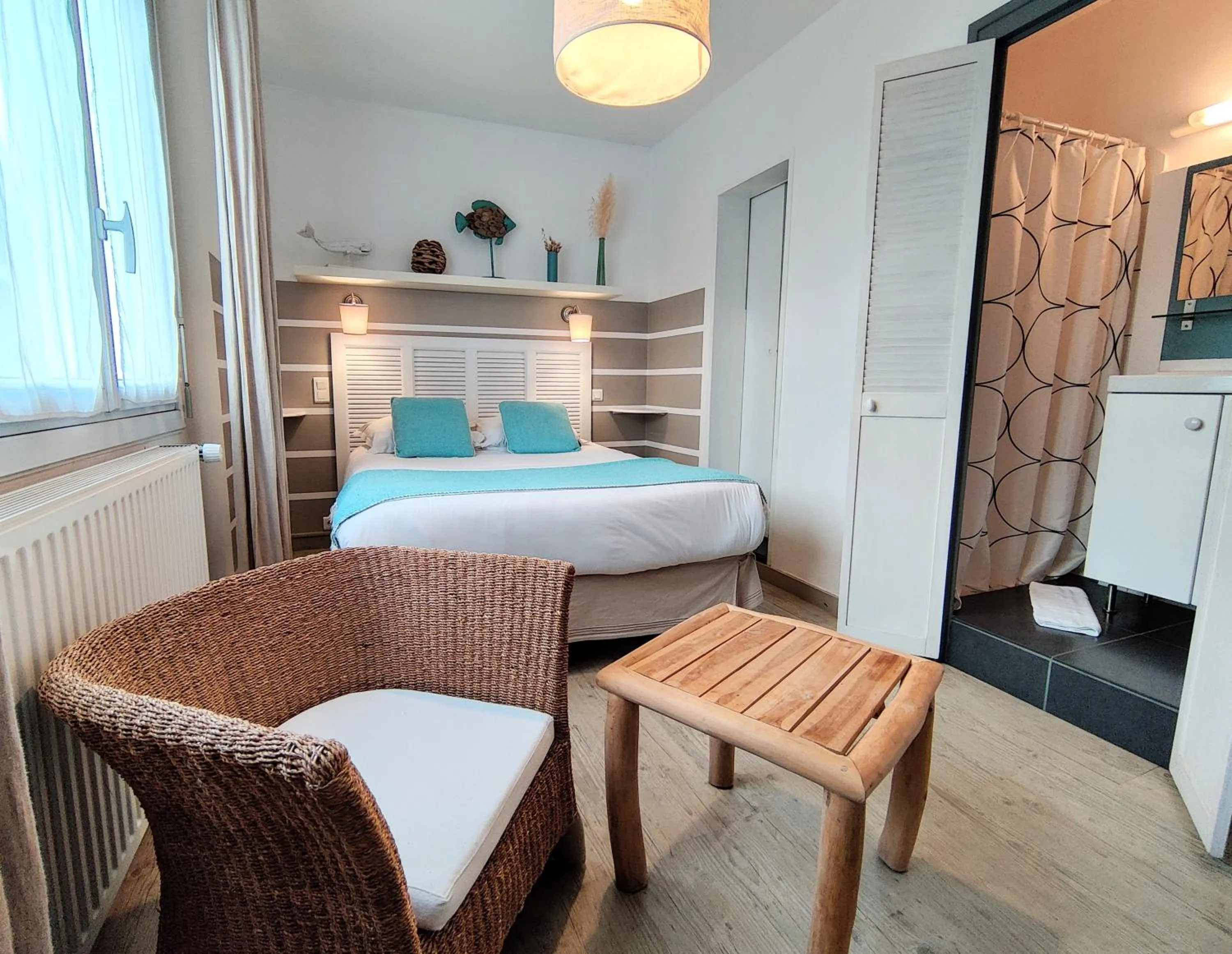 Photo of the whole room, Bed in Casa Cosy Le Pouliguen