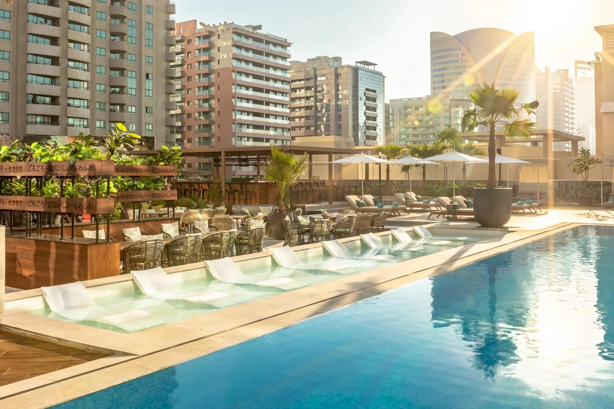 Swimming pool in Zabeel House The Greens by Jumeirah