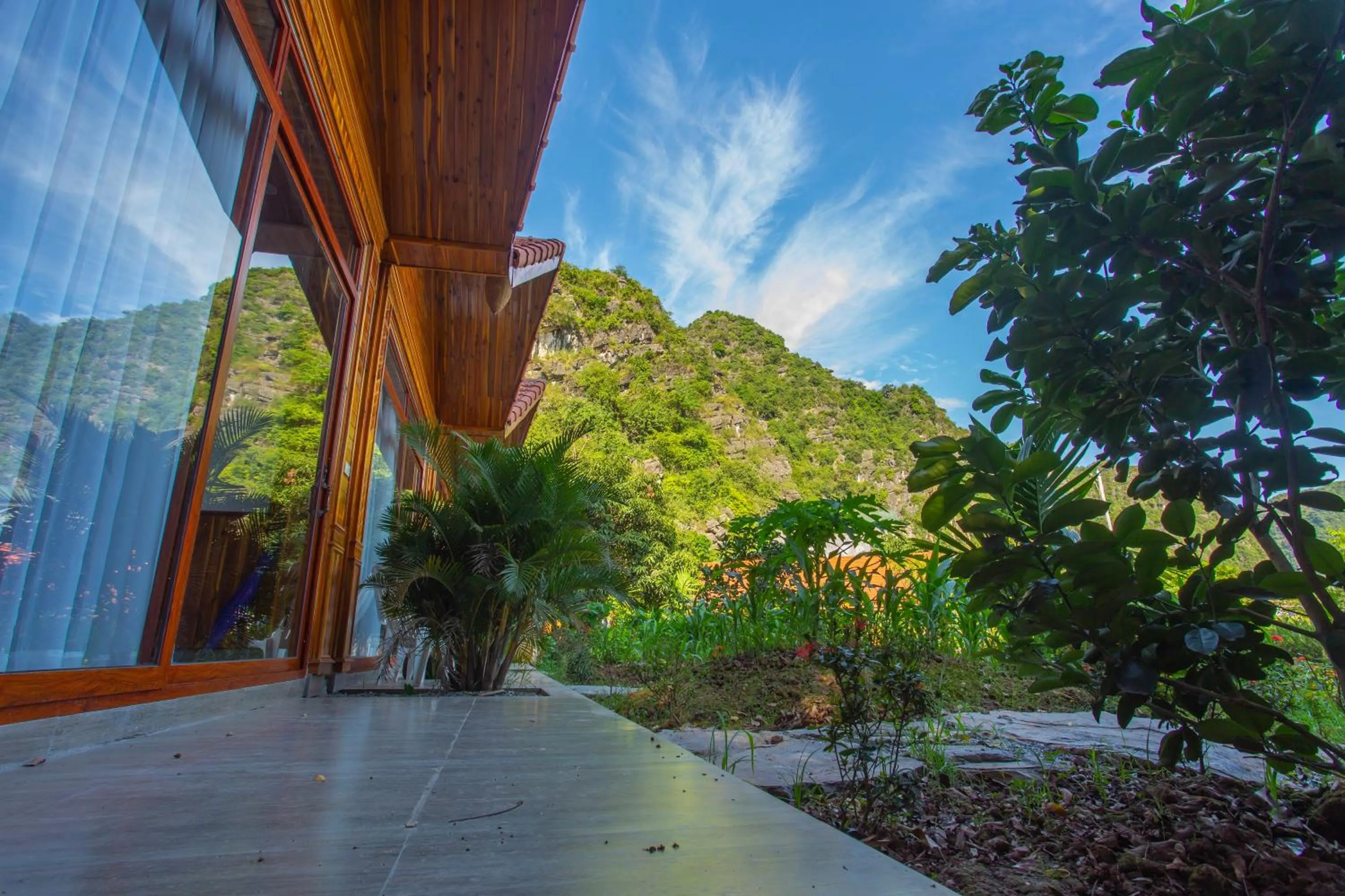 Mountain view in Green Mountain Homestay